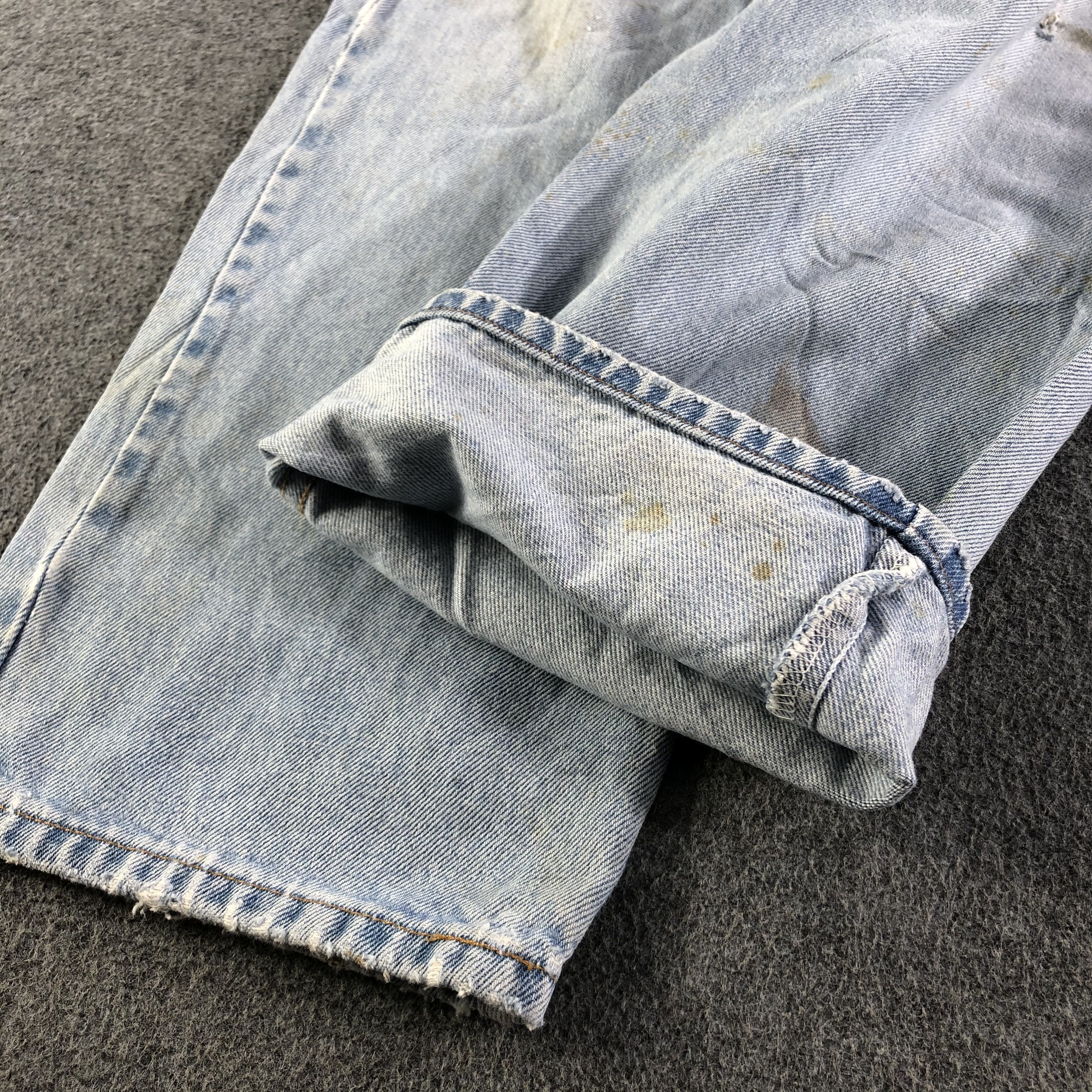Levi's Vintage 90s Blue Wash Levis 550 Jeans-J3142 Size US 36 / EU 52 - 7 Thumbnail