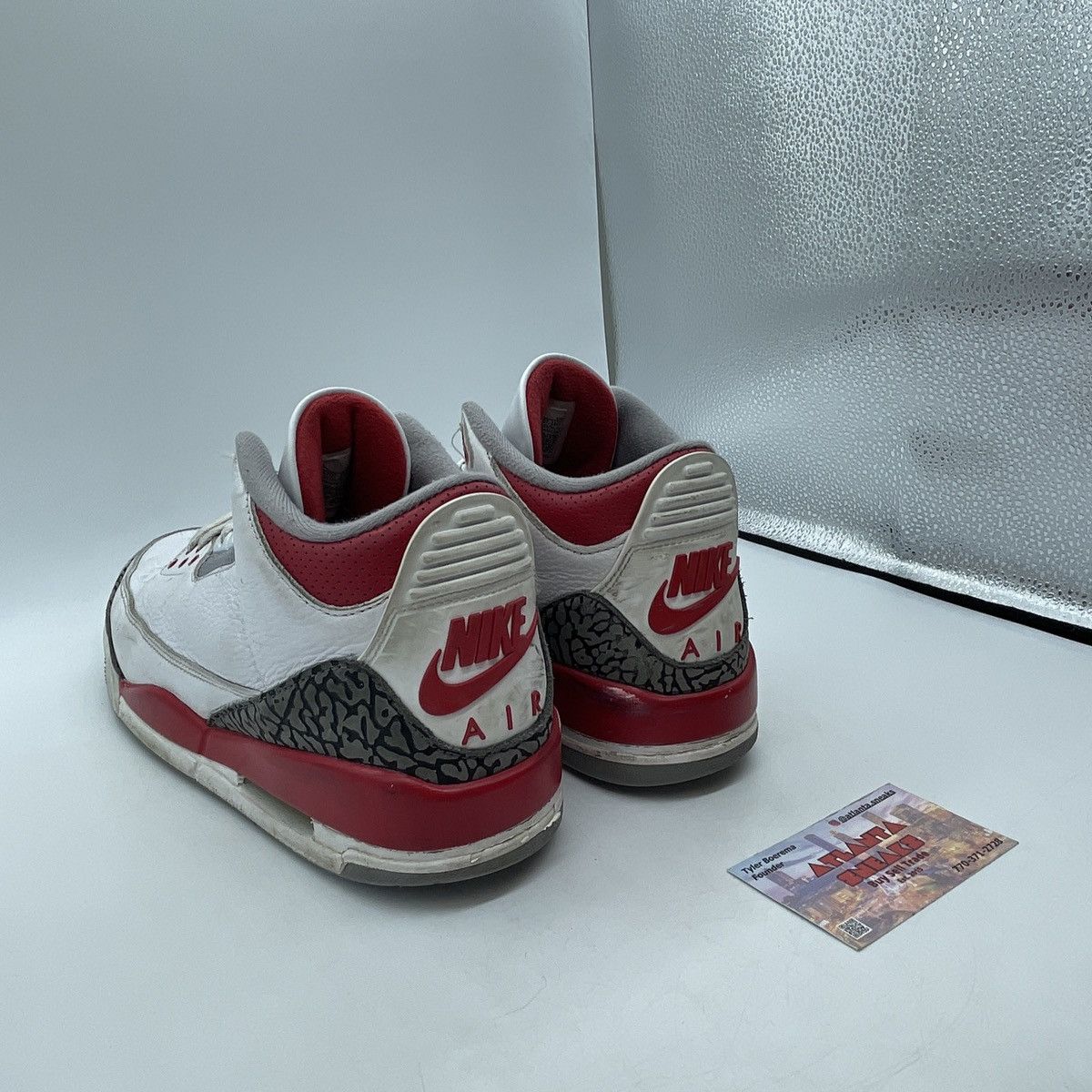 Jordan Brand Air Jordan 3 fire red Size US 9.5 / EU 42-43 - 4 Thumbnail