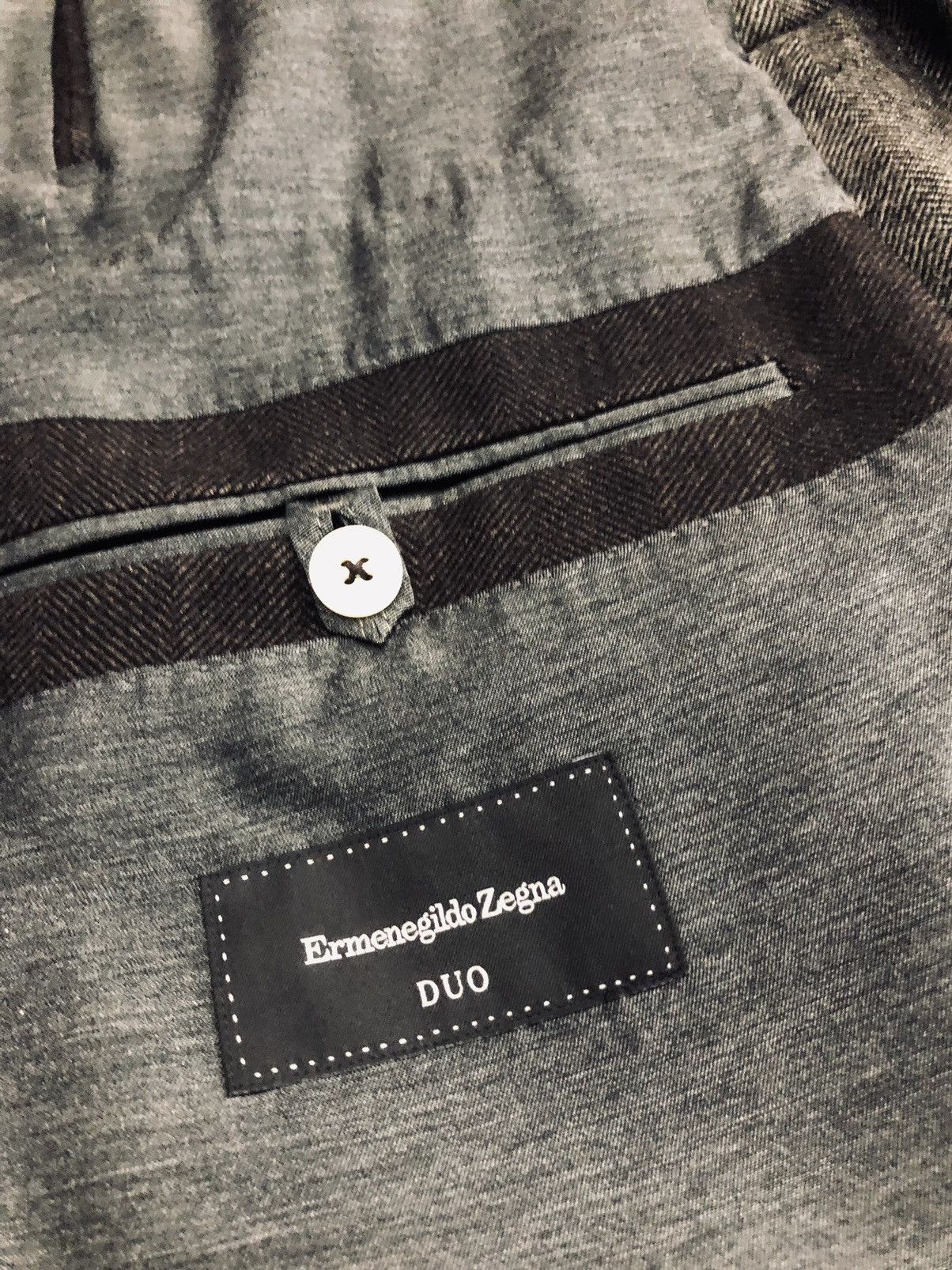 Ermenegildo Zegna Zegna 🇨🇭Duo dark brown wool cashmere Milano fit Coat 52 NWT Size US L / EU 52-54 / 3 - 2 Thumbnail