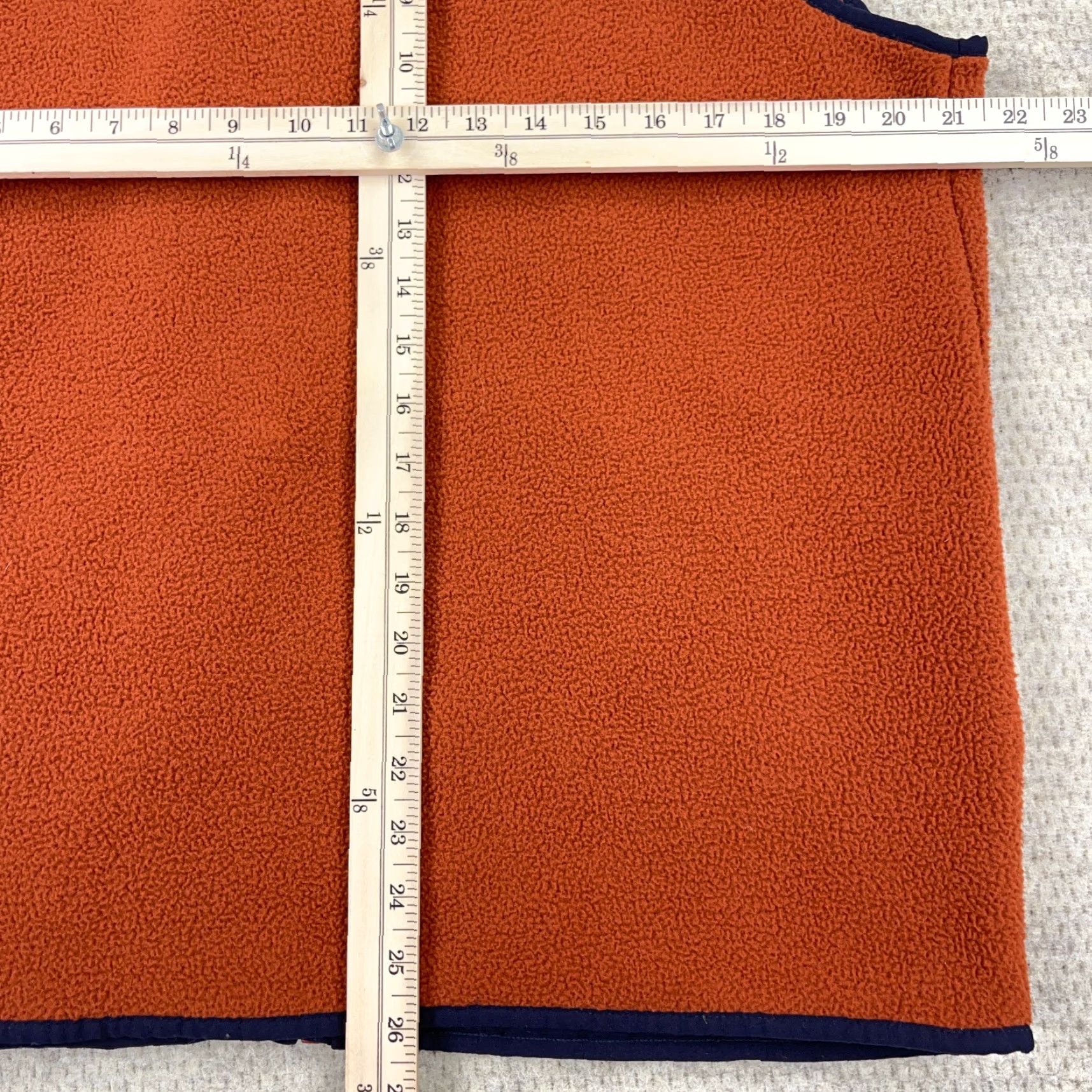 The North Face The North Face Vest Men M Orange Full Zip Fleece Carbondale Idle Vintage: No Size US M / EU 48-50 / 2 - 7 Thumbnail