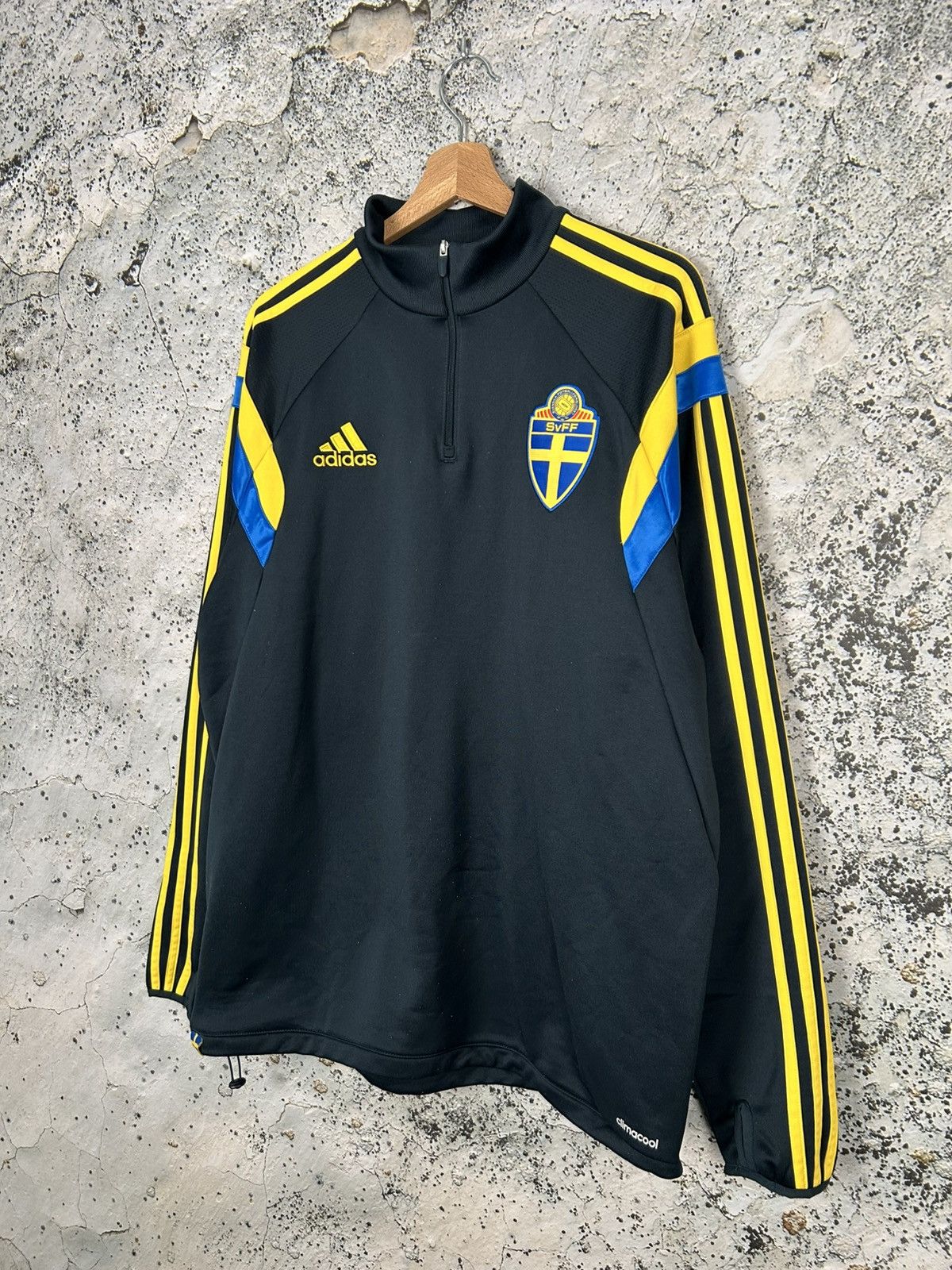 Adidas Adidas Sweden Soccer Jersey Training Football Streetwear Size US XL / EU 56 / 4 - 2 Thumbnail