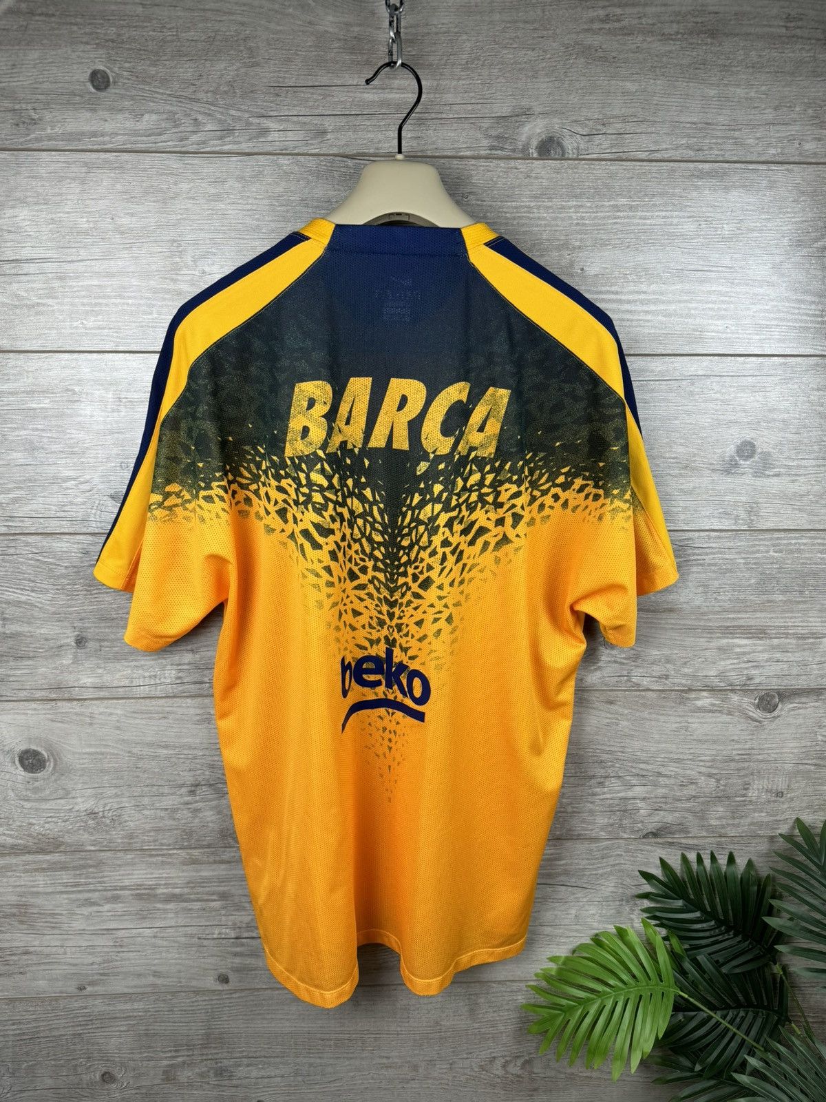 Nike × Vintage Nike Fcb Barcelona Y2K Drill size XXL Size US XXL / EU 58 / 5 - 4 Thumbnail