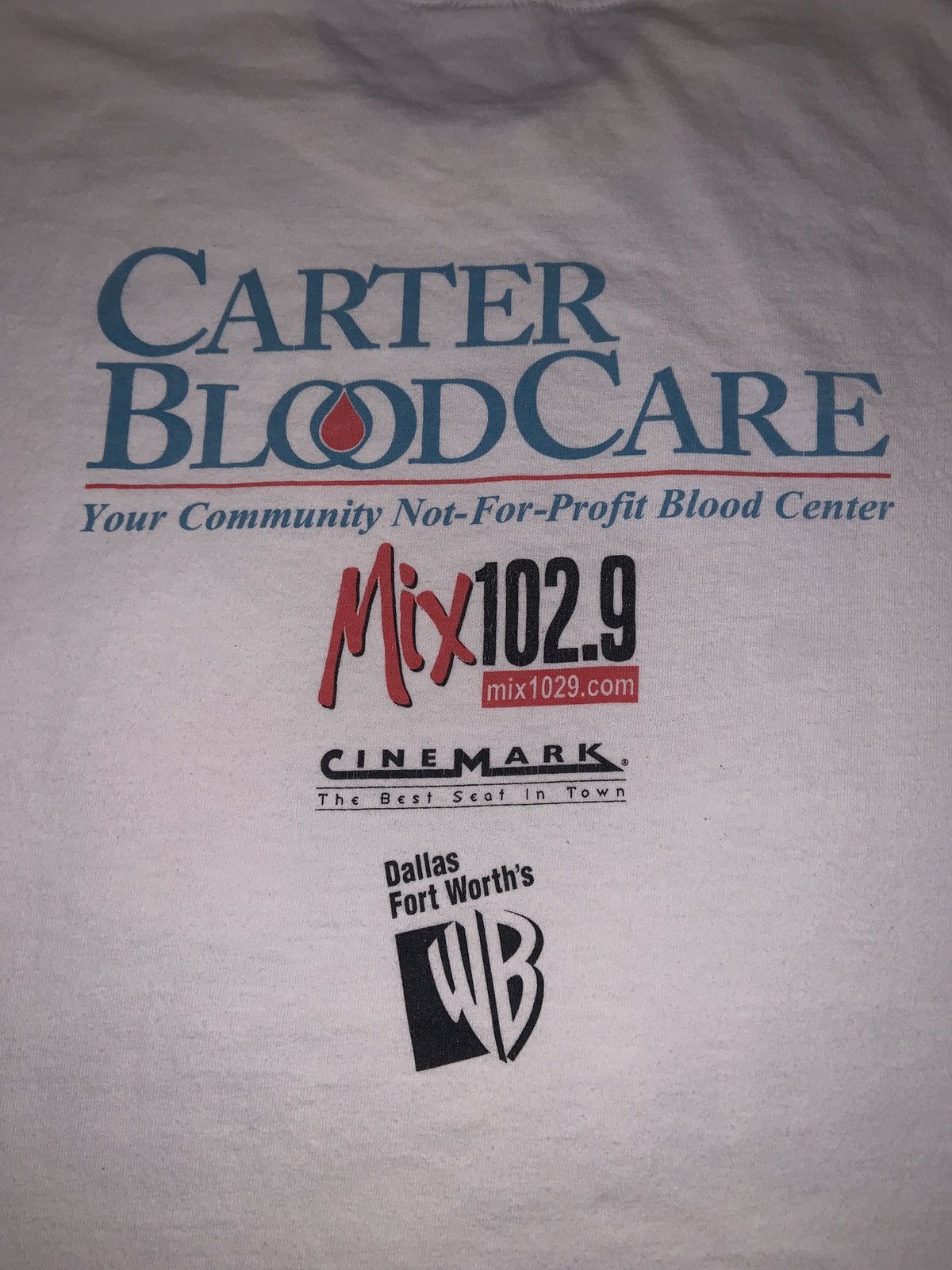 Jerzees Vintage - Carter Blood Care T - Size XL Size US XL / EU 56 / 4 - 5 Thumbnail