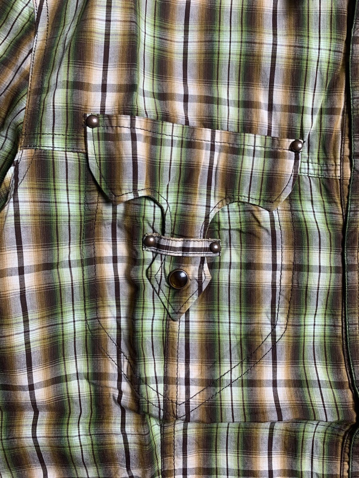 Nicole Club 2000s Nicole Club For Men Studded Tribal Shirt Size US S / EU 44-46 / 1 - 4 Thumbnail
