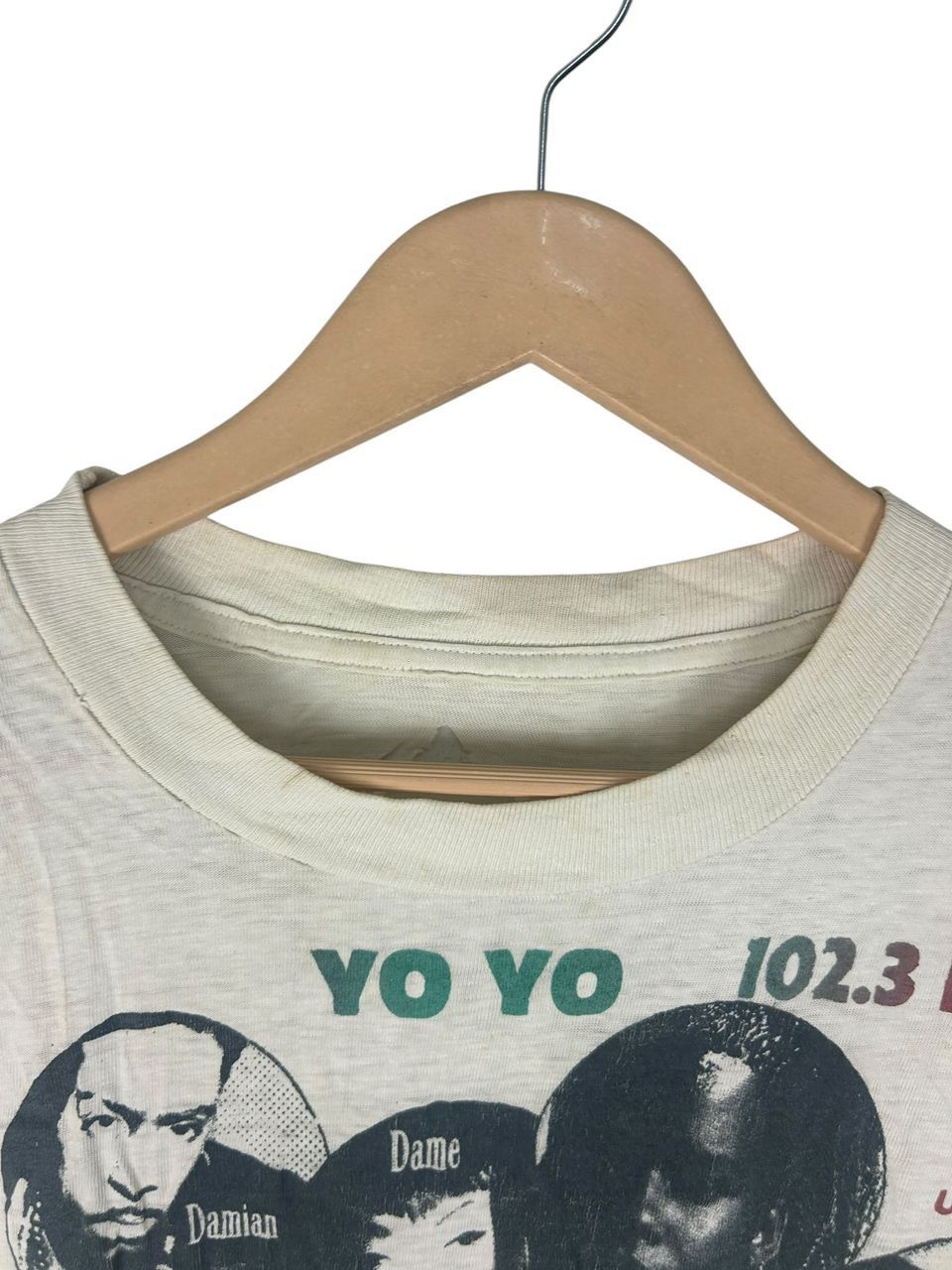 Rap Tees Vintage 90s 102.3 FM KJLH , Crossroads In Black Music Size US XL / EU 56 / 4 - 5 Thumbnail