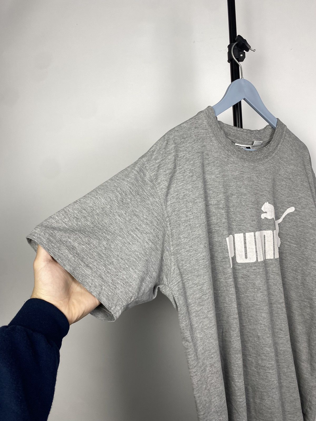 Puma × Vintage Vintage 90s Oversize Logo Y2K Puma T-Shirt Size US M / EU 48-50 / 2 - 2 Thumbnail