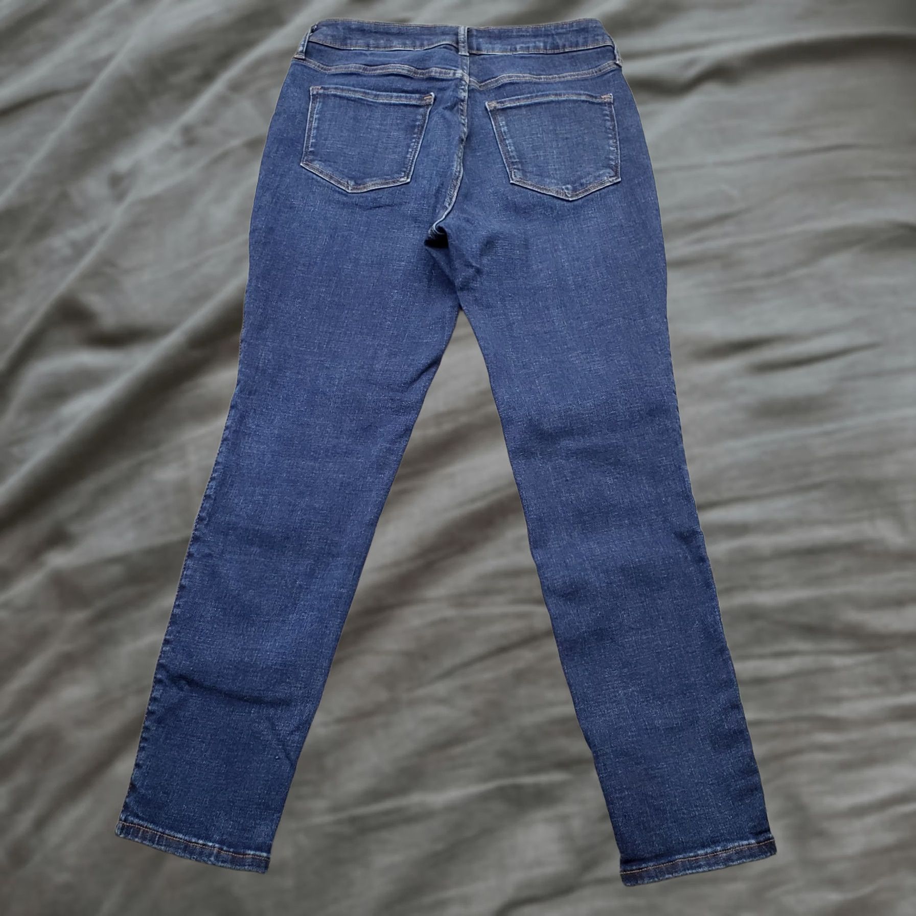Old Navy Old Navy Jeans Womens 10P Blue Denim Extra High-Rise Rockstar Super-Skinny Leg Jeans Size 32" / US 10 / IT 46 - 1 Thumbnail