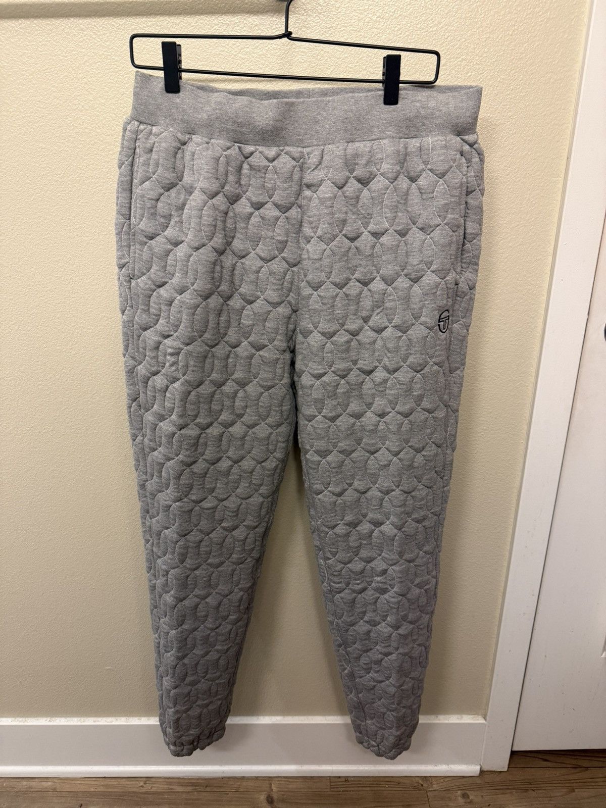 Sergio Tacchini Sergio Tacchini Quilted Stitch Sweatpants Size US 32 / EU 48 - 1 Thumbnail