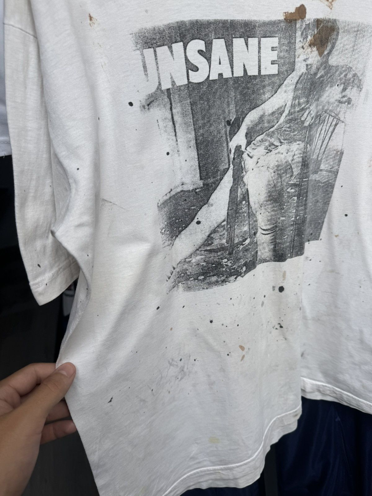 Band Tees UNSANE Thrashed Death Hardcore Punk Metal Merch Band T Shirt Size US XL / EU 56 / 4 - 6 Thumbnail