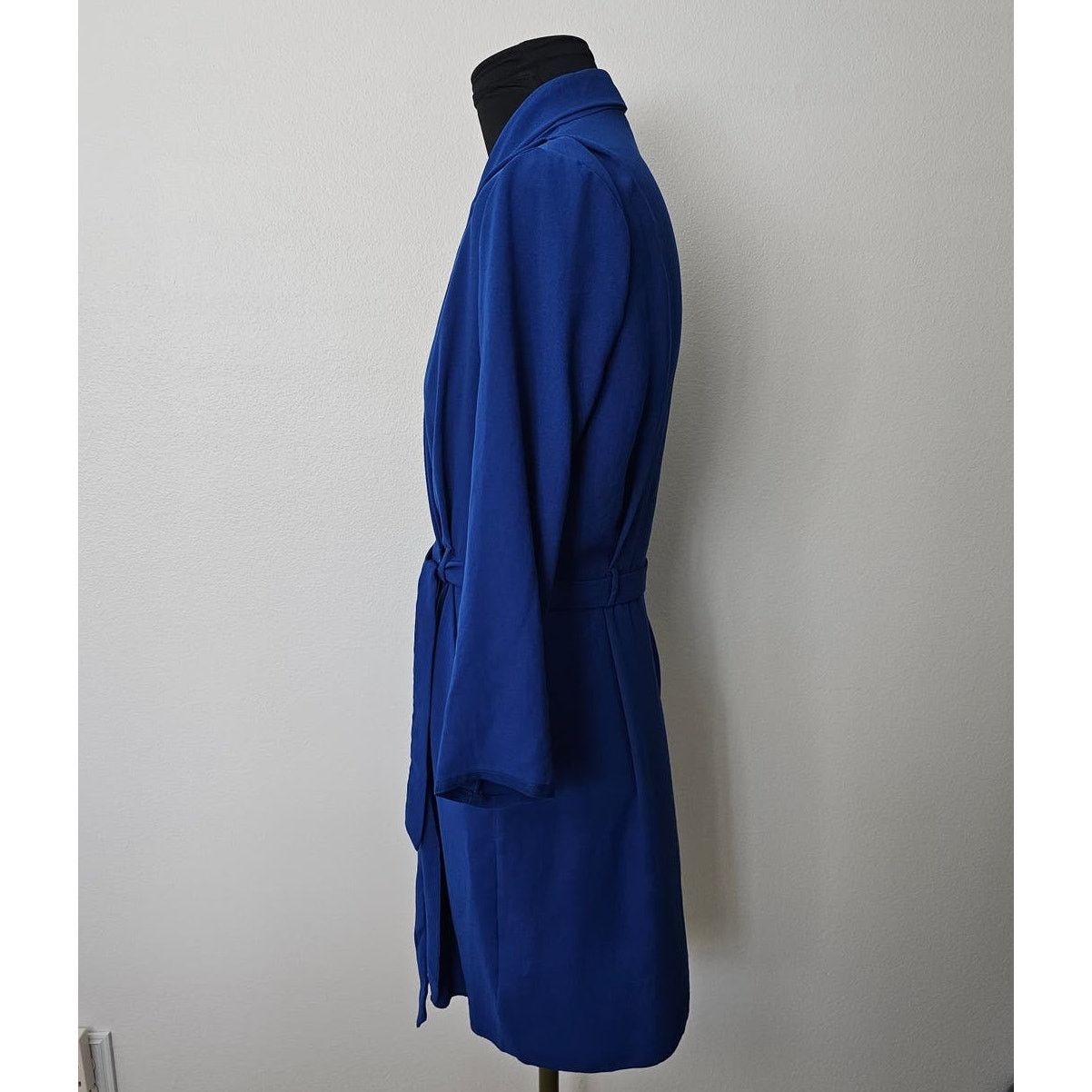 Aritzia EUC Wilfred Aritzia Franca Wrap Royal Blue Mini Dress 2 Size XS / US 0-2 / IT 36-38 - 2 Thumbnail