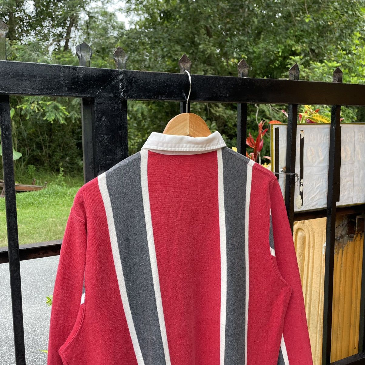 Polo Ralph Lauren 🔥Vintage Polo Ralph Lauren Striped Polos Rugby Shirts Size US L / EU 52-54 / 3 - 3 Thumbnail