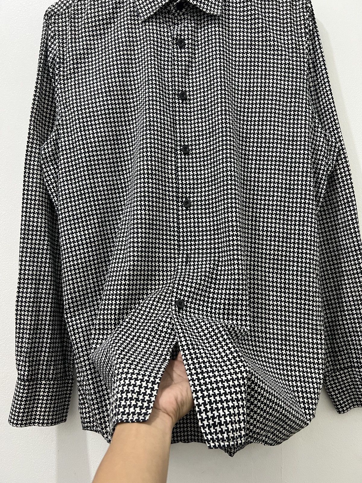 Prada Prada - S/S09 - All Over Print Long Sleeve Dress Shirt Size US L / EU 52-54 / 3 - 5 Thumbnail
