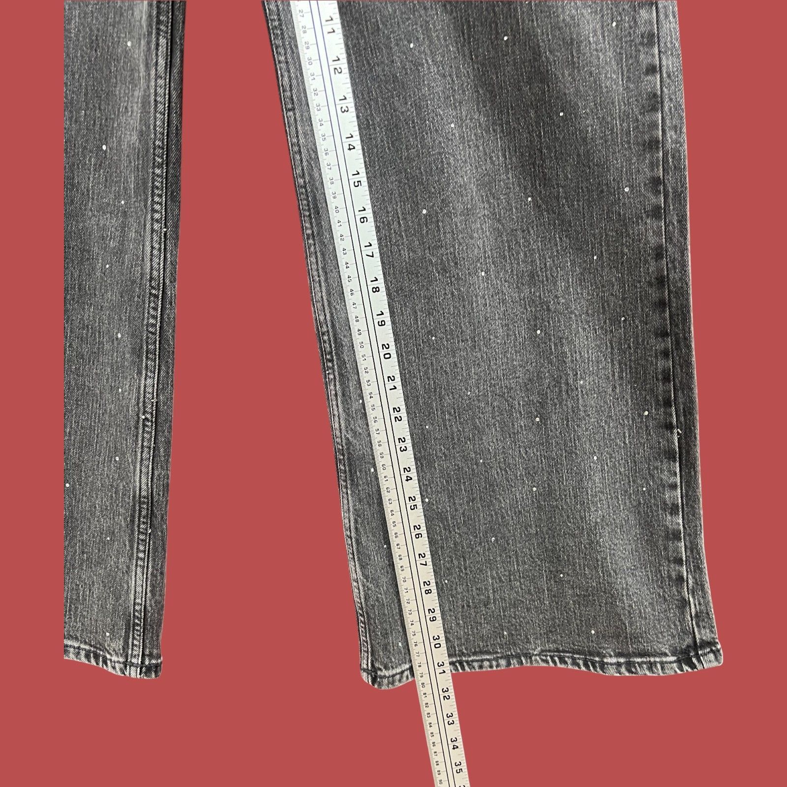 Arizona Jean Co. Arizona - Women's Low-Rise Baggy Jeans - Wide Leg - Rela Size 33" - 6 Thumbnail