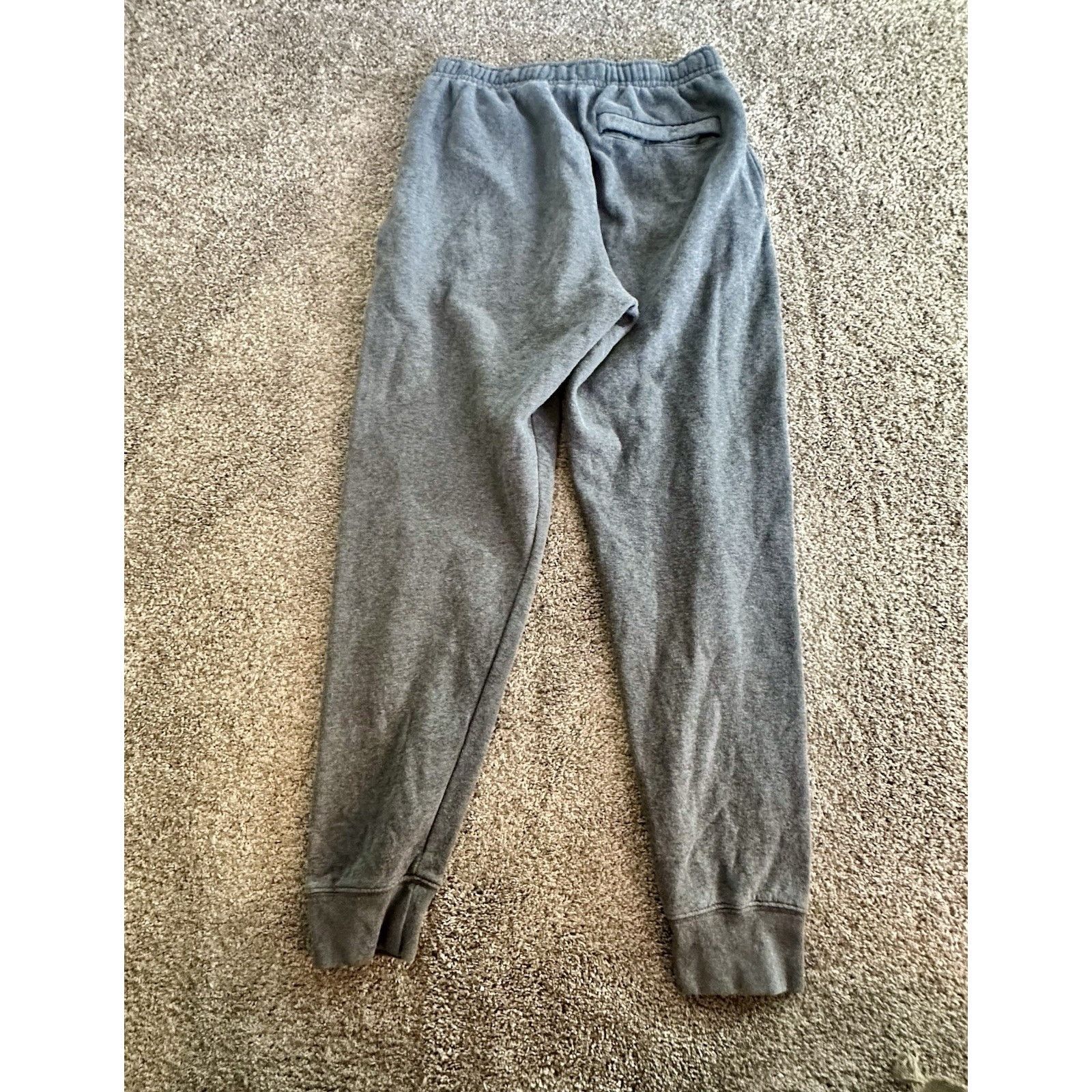 Nike Nike Fleece Jogger Sweatpants Mens Small Gray JUST DO IT Size US 29 - 6 Thumbnail