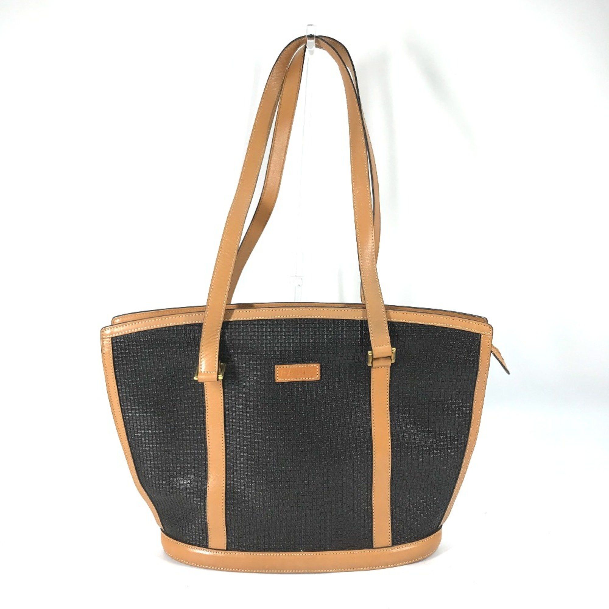 Bally Barry logo Large bag Tote Bag Black Brown Size ONE SIZE - 1 Thumbnail