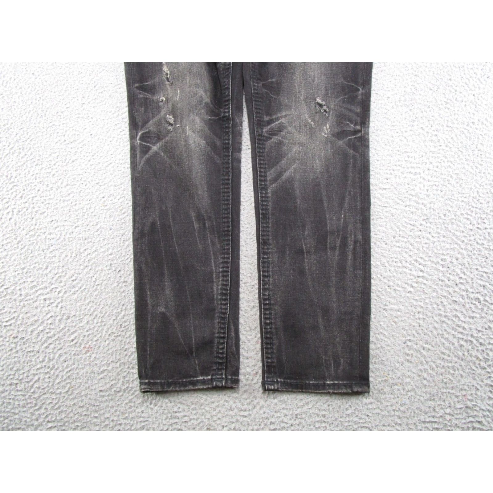 Vintage VINTAGE ROCK REVIVAL NURI EASY SKINNY SIZE 33 LIMITED EDITION BLACK JEANS 336/935 RARE Size 24" / US 00 / IT 34 - 2 Thumbnail