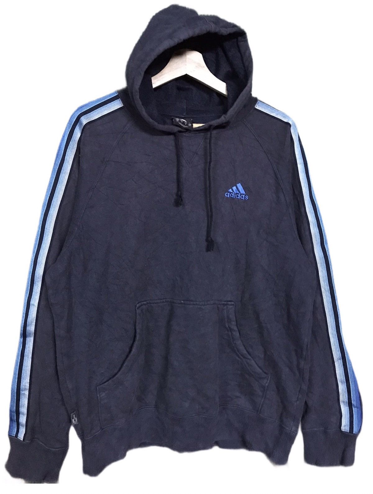 Adidas Adidas Hoodie Small Logo Pullover Size US M / EU 48-50 / 2 - 1 Thumbnail
