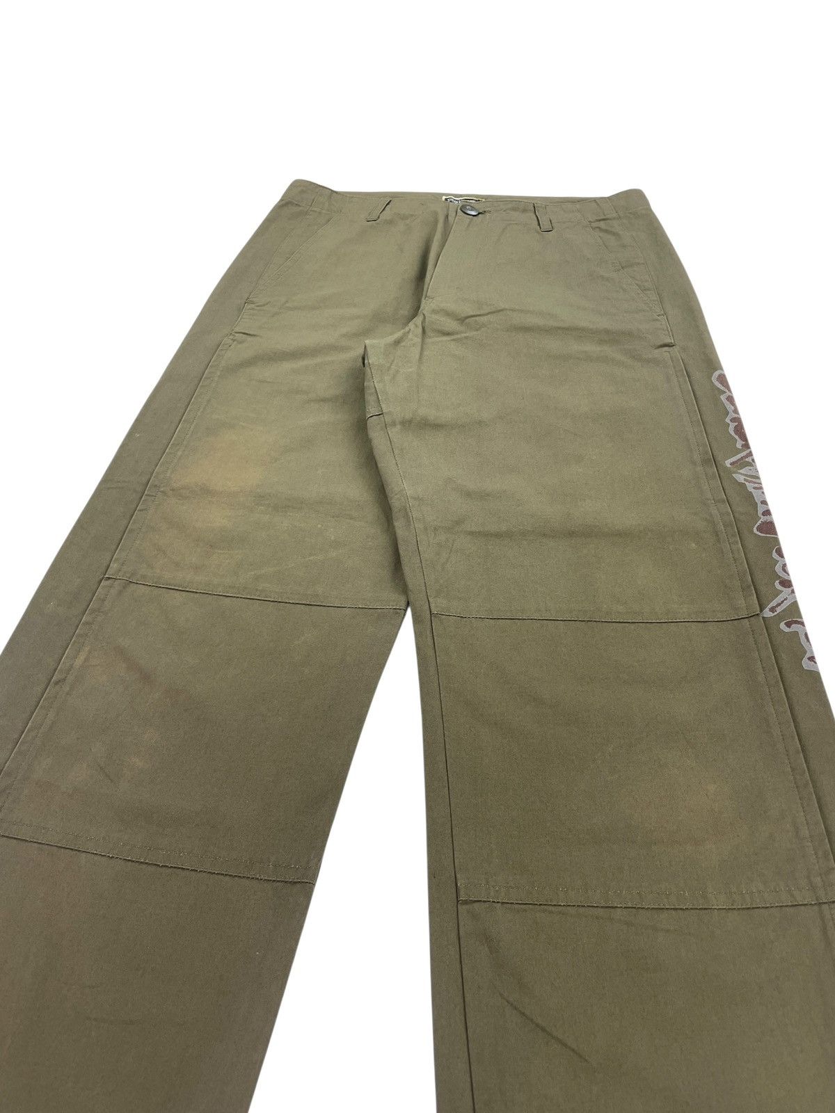 Undercover × Wtaps S/S 00 "Generation Fuck You" GFY Zipper Punk Pants Size US 30 / EU 46 - 9 Thumbnail