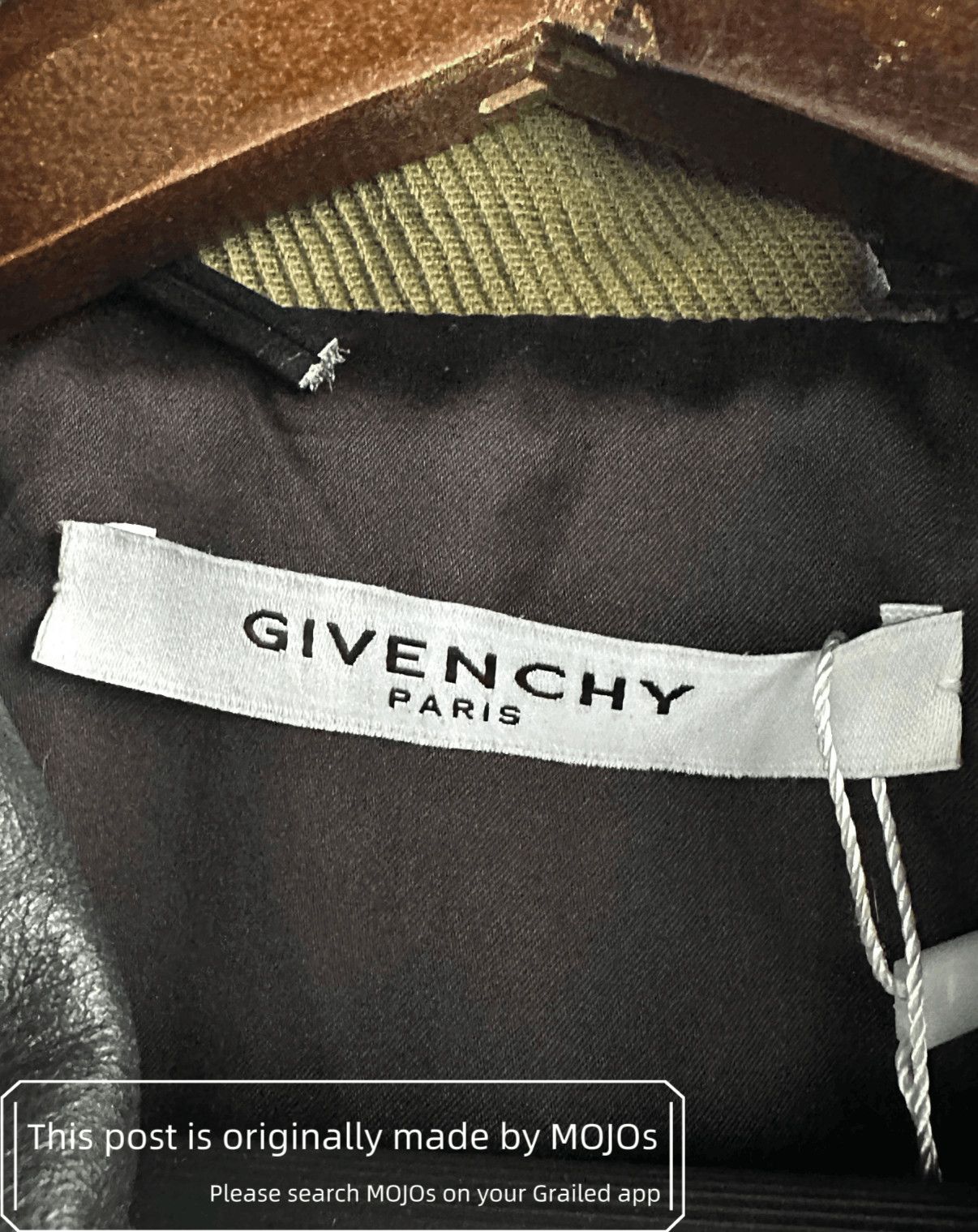 Givenchy Sz 50 Givenchy Leather Joint Work Jacket mojos132627 Size US M / EU 48-50 / 2 - 4 Thumbnail