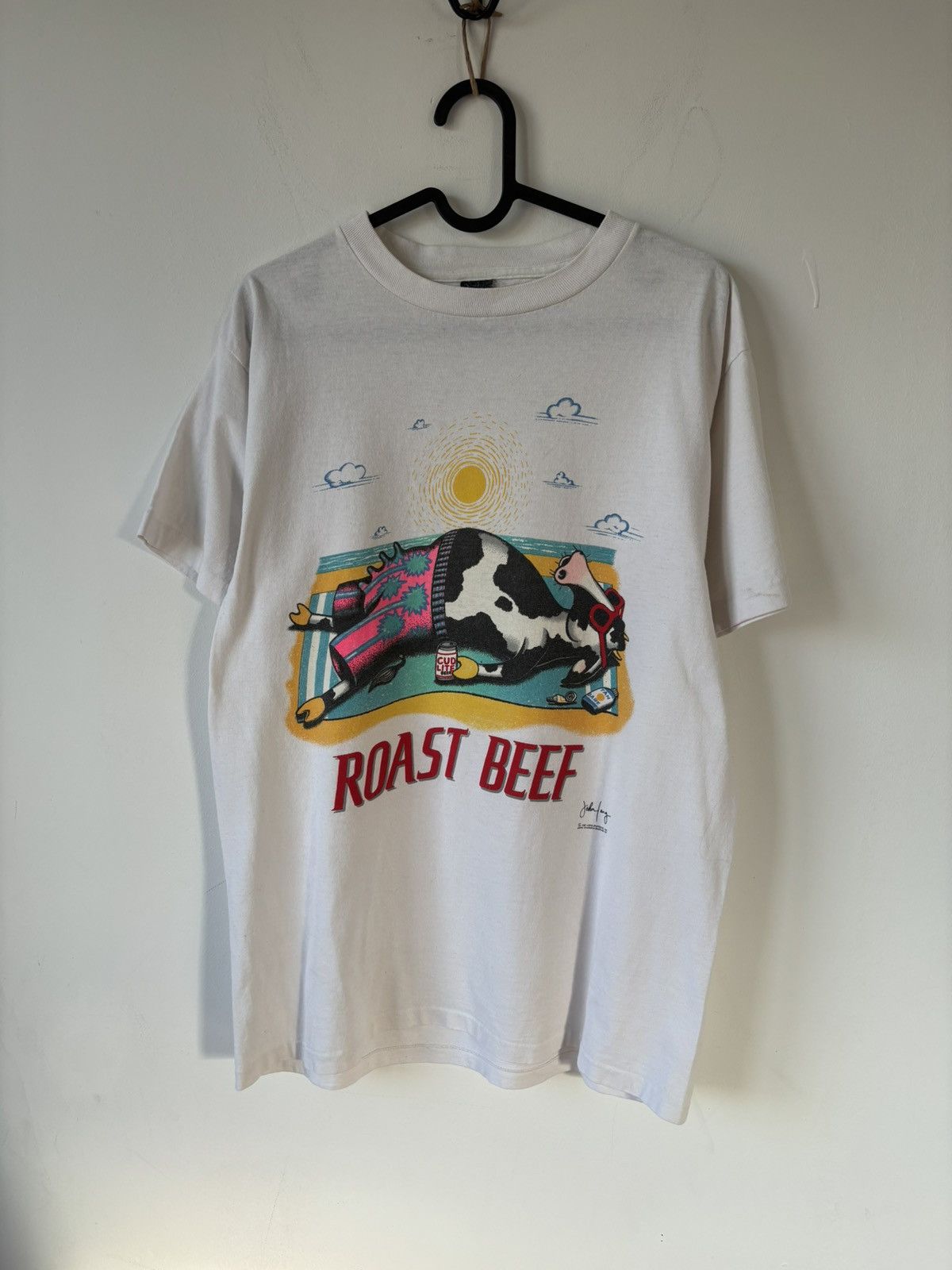 Vintage Vintage 1987 Roast Beef Art Tee Size US L / EU 52-54 / 3 - 1 Thumbnail