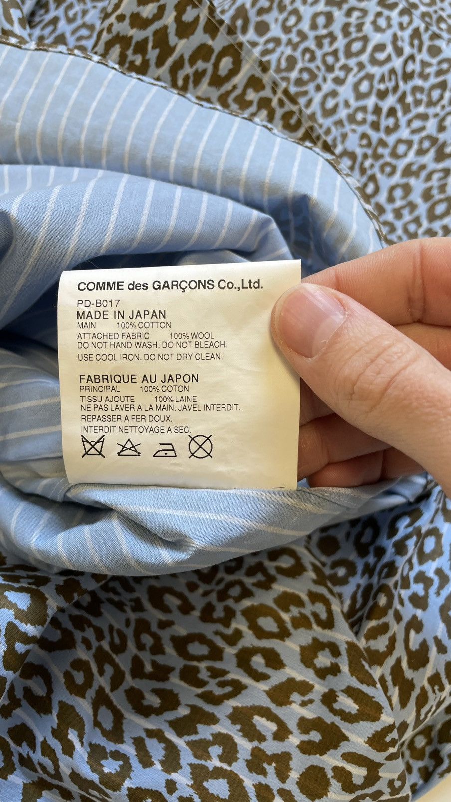 Comme des Garcons Homme Plus A/W 10 Hybrid Mohair Front Panelled Shirt Size US M / EU 48-50 / 2 - 10 Thumbnail