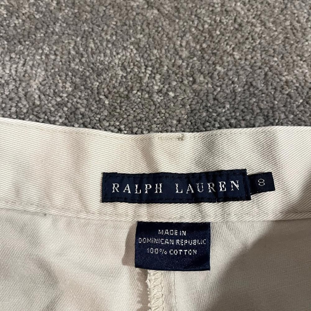 Polo Ralph Lauren RALPH LAUREN SPORT Polo Horse Logo Khaki Bootie Shorts Size 30" / US 8 / IT 44 - 6 Thumbnail