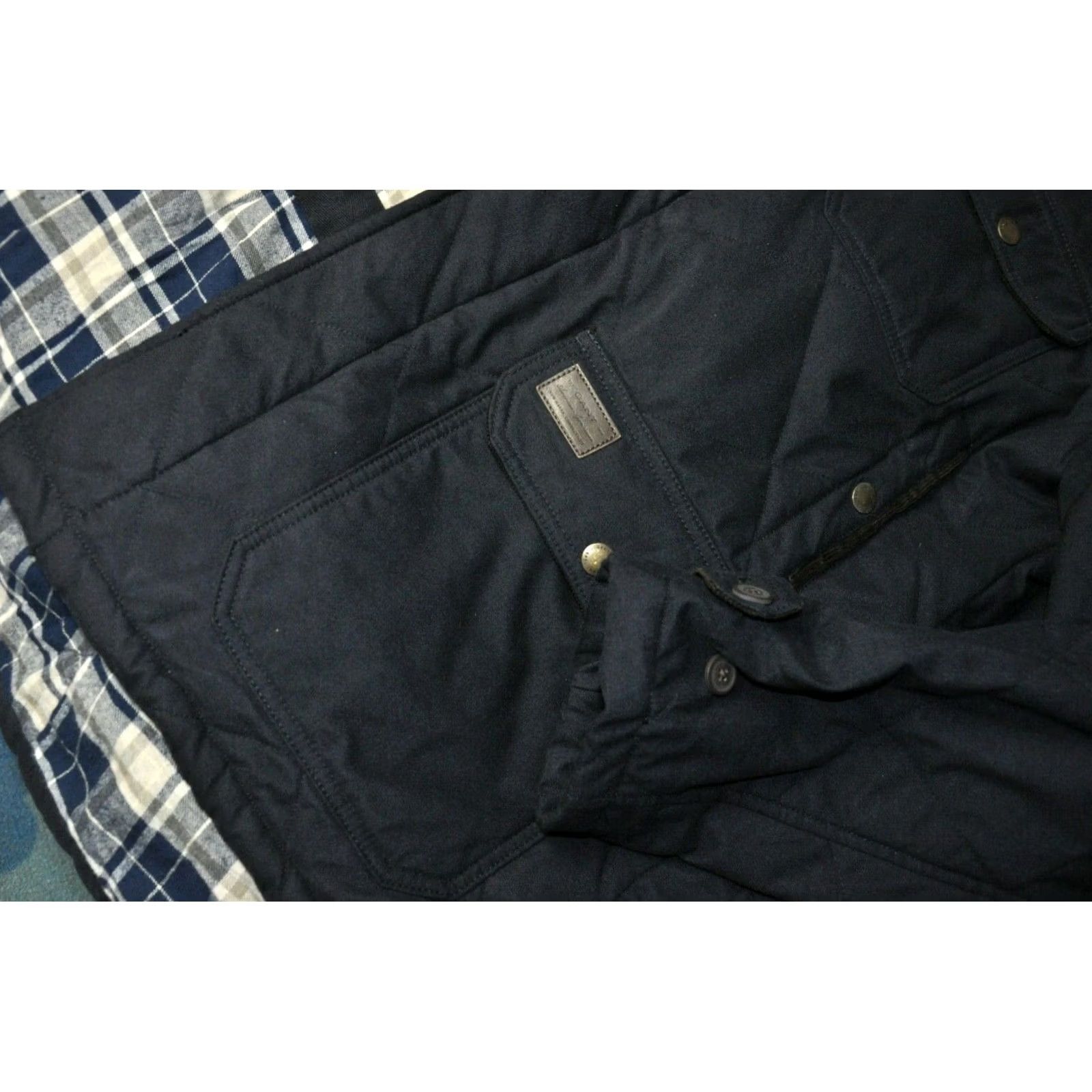 Gant Gant The Upstate Quilter Jacket Blue XL Mens Size US XL / EU 56 / 4 - 7 Thumbnail