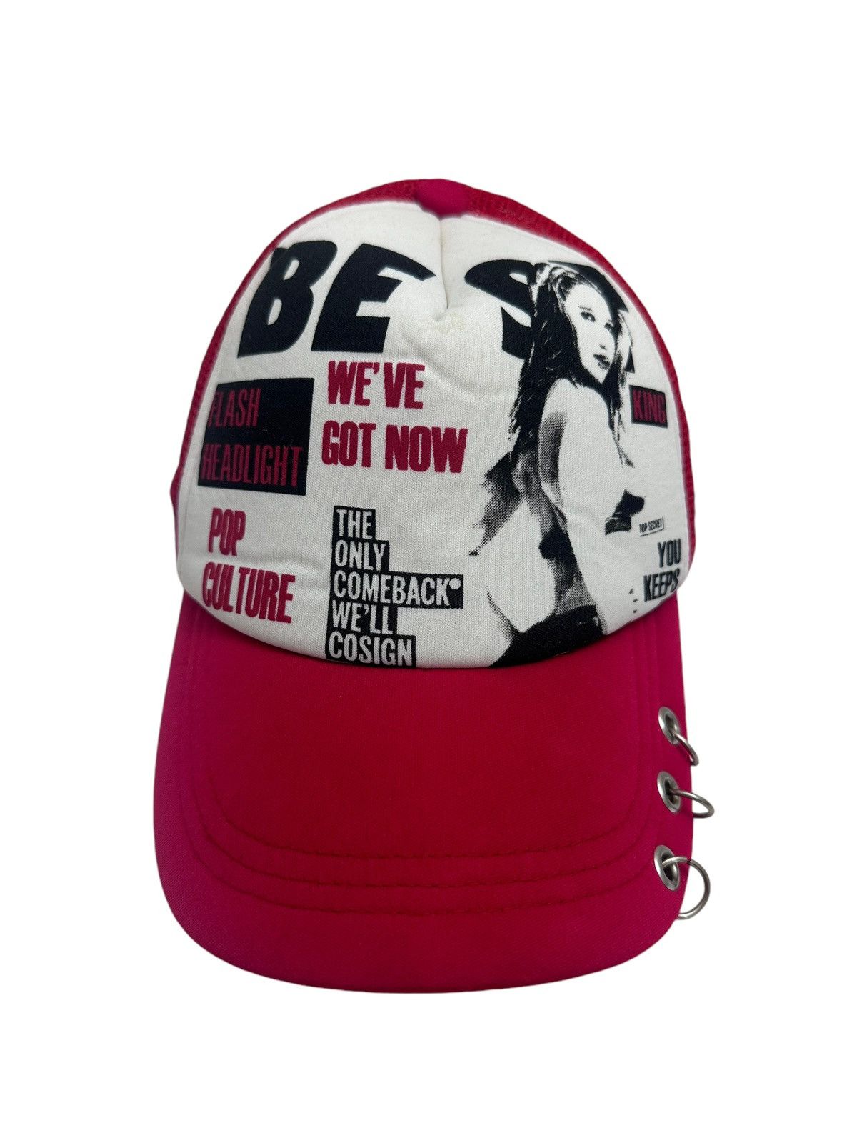Hysteric Glamour × Japanese Brand 🇯🇵 Japan Pop Culture Hysteric Truckers Cap Size ONE SIZE - 2 Thumbnail