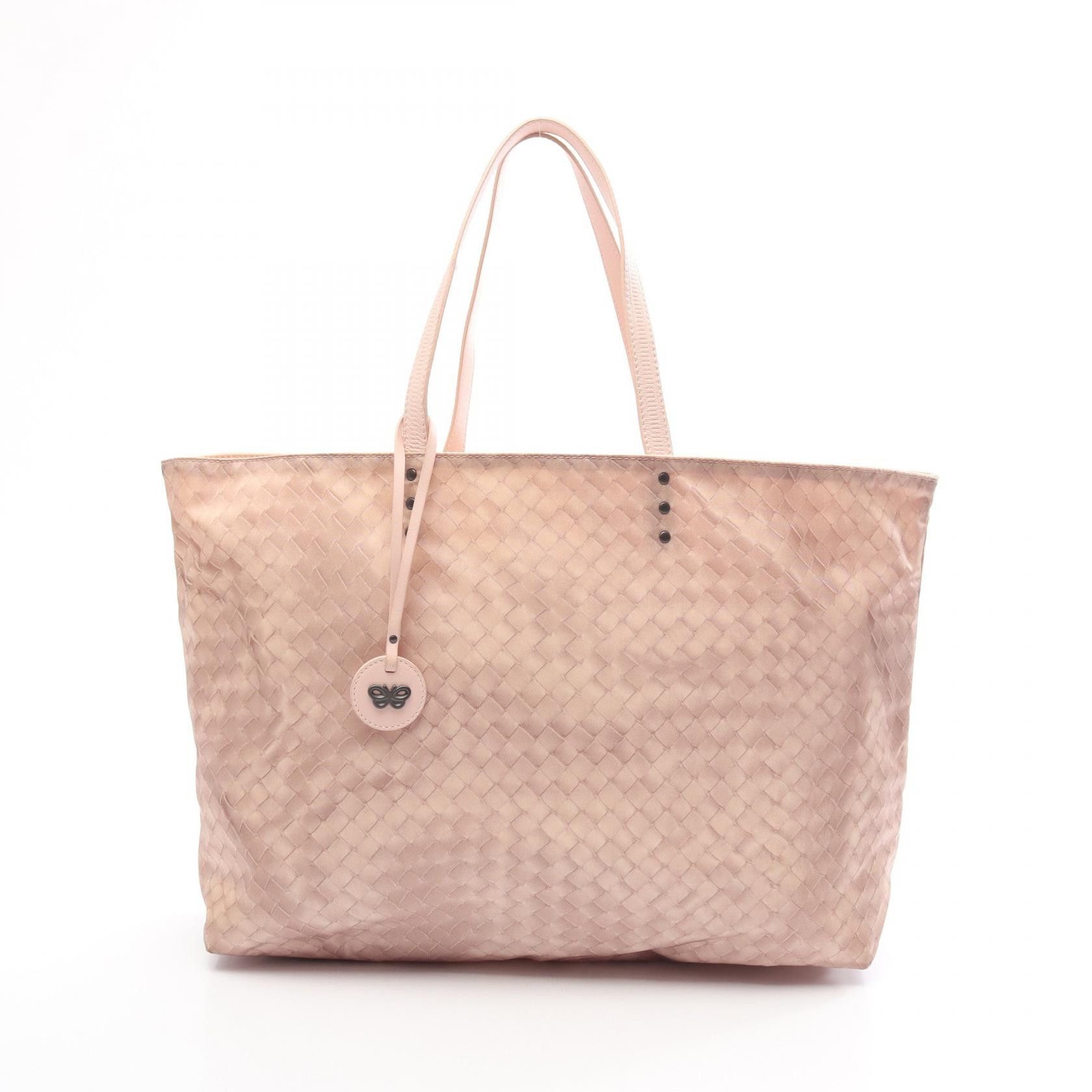 Bottega Veneta Bottega Veneta Bottega Veneta Intreccio Illusion nylon leather tote bag Textile Tote Bag DUTY FREE for USA Size ONE SIZE - 1 Thumbnail