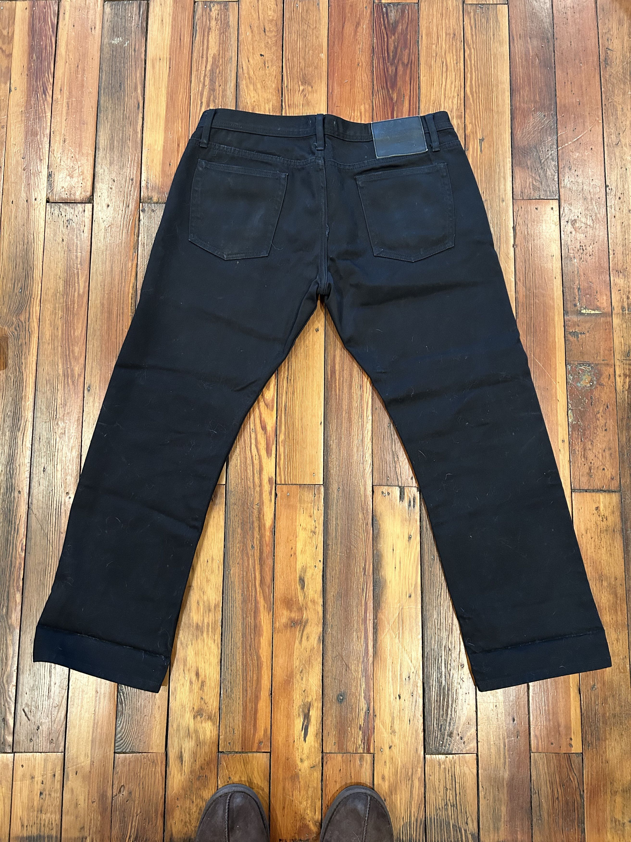 The Unbranded Brand Unbranded Tapered 12.5oz Raw Selvedge Jeans Size US 36 / EU 52 - 10 Thumbnail