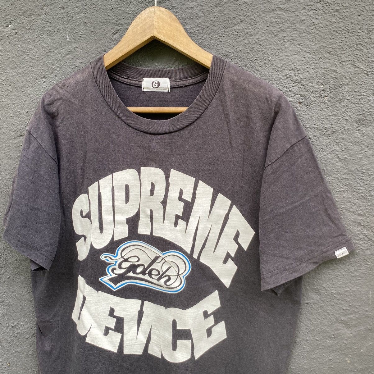 GOODENOUGH Thrashed Faded Vintage GoodEnough Supreme Device Tee Size US L / EU 52-54 / 3 - 2 Thumbnail