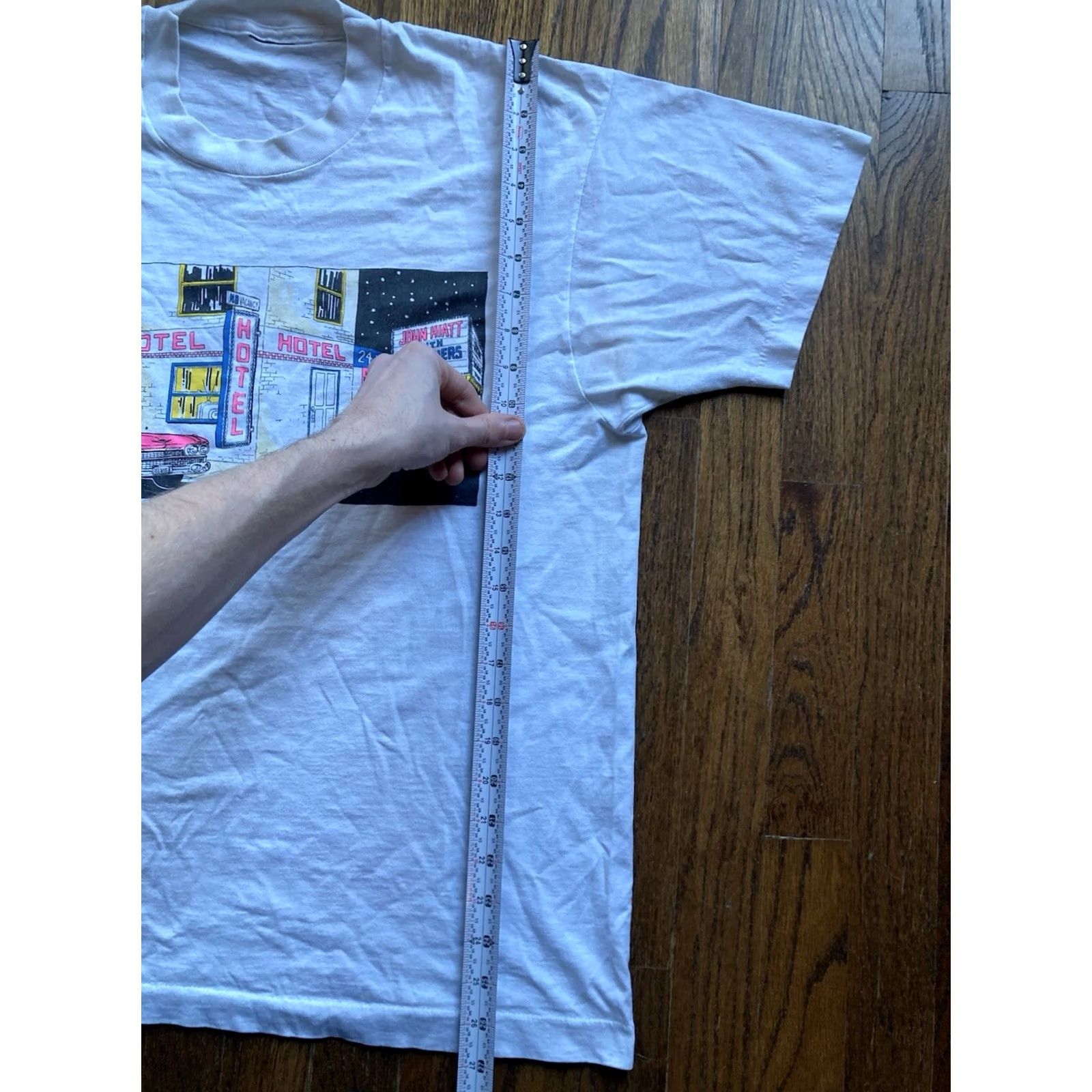 Doublet VINTAGE John Hiatt Shirt Mens Large White 90s Concert Double Sided Goners Tour Size US L / EU 52-54 / 3 - 6 Thumbnail