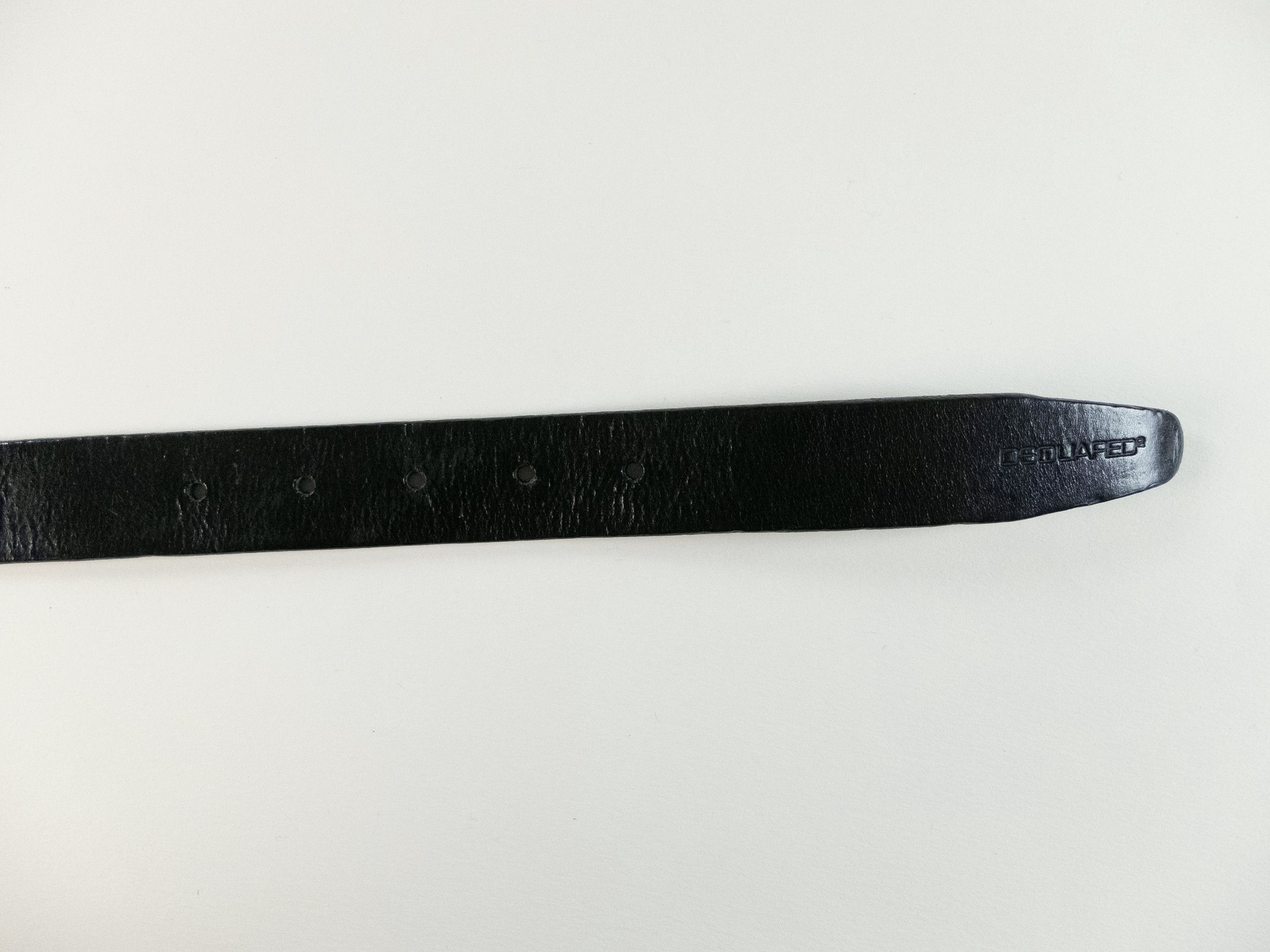 Dsquared2 DSQUARED2 black leather belt Large (fits 40 inch waist) Size 40 - 4 Thumbnail