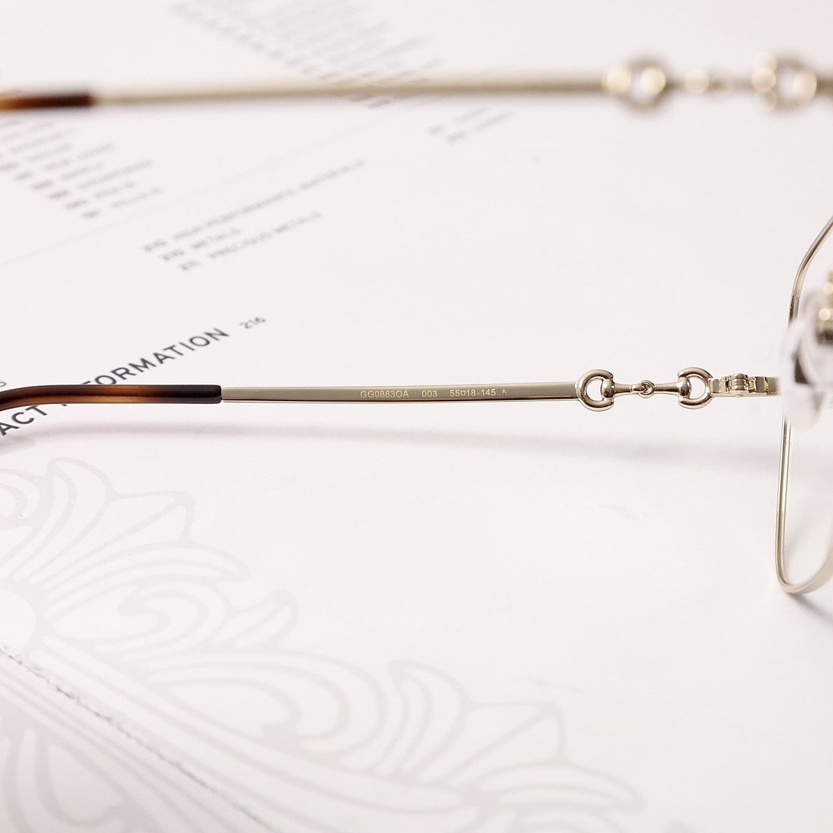 Gucci GUCCI GG0883OA GLASSES Size ONE SIZE - 4 Thumbnail