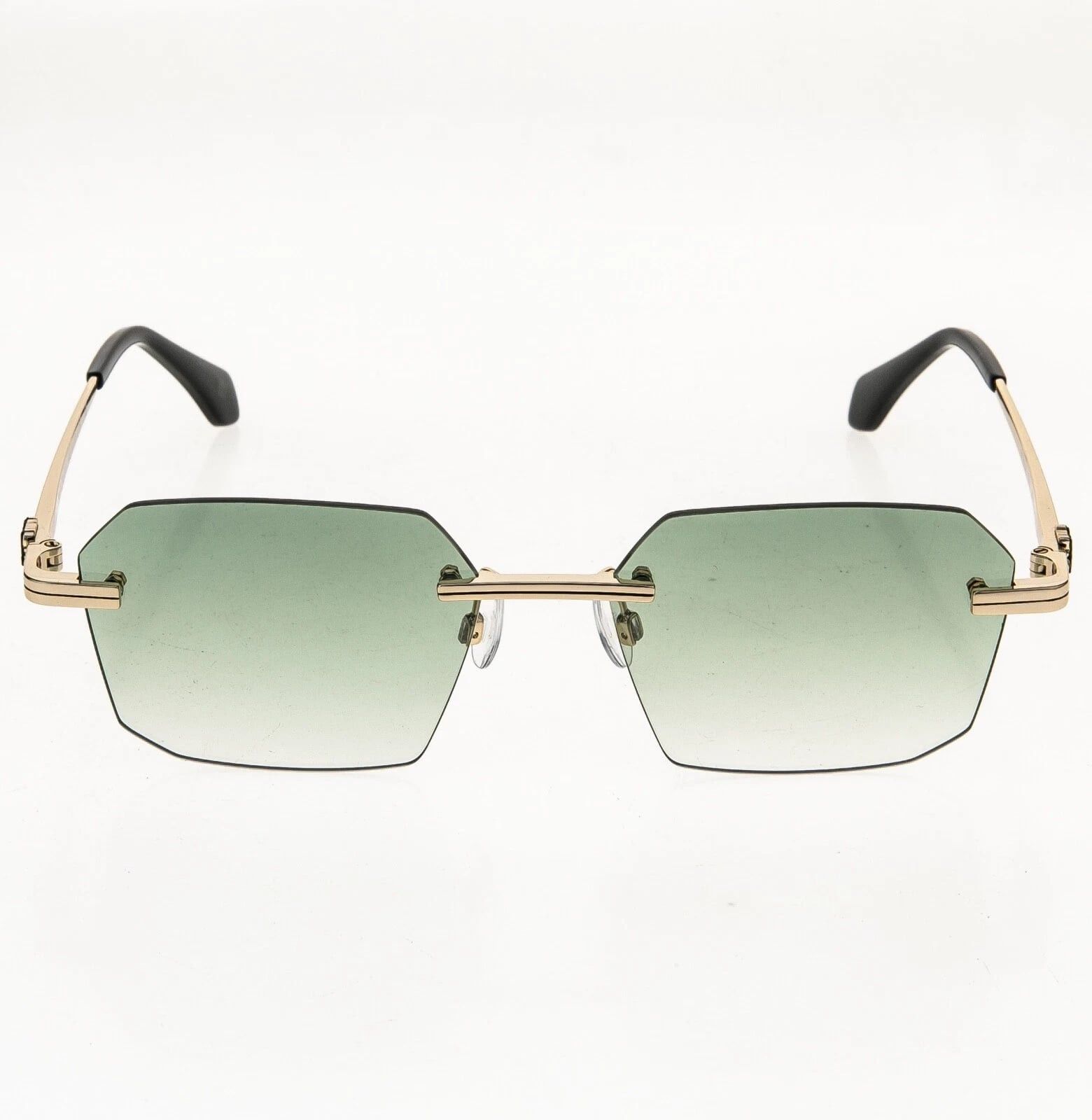 Palm Angels PALM ANGELS PERI10G 10G QUARTZ Narrow Geometric Sunglasses Size ONE SIZE - 2 Thumbnail