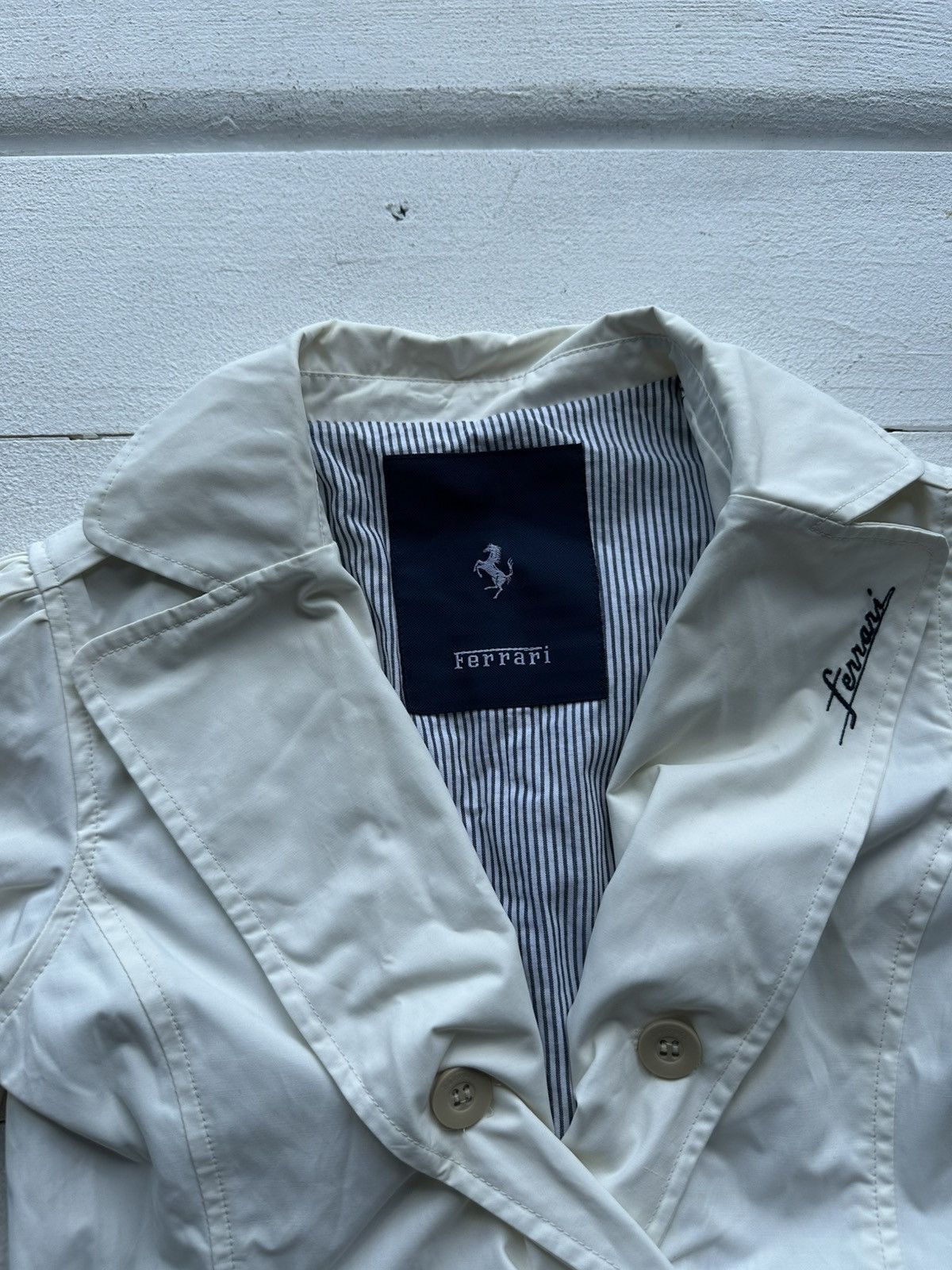 Ferrari × Vintage 🚨Y2K Rare Ferrari OFFICIAL PRODUCT Jacket blazer LUXURY CAR Size S / US 4 / IT 40 - 4 Thumbnail