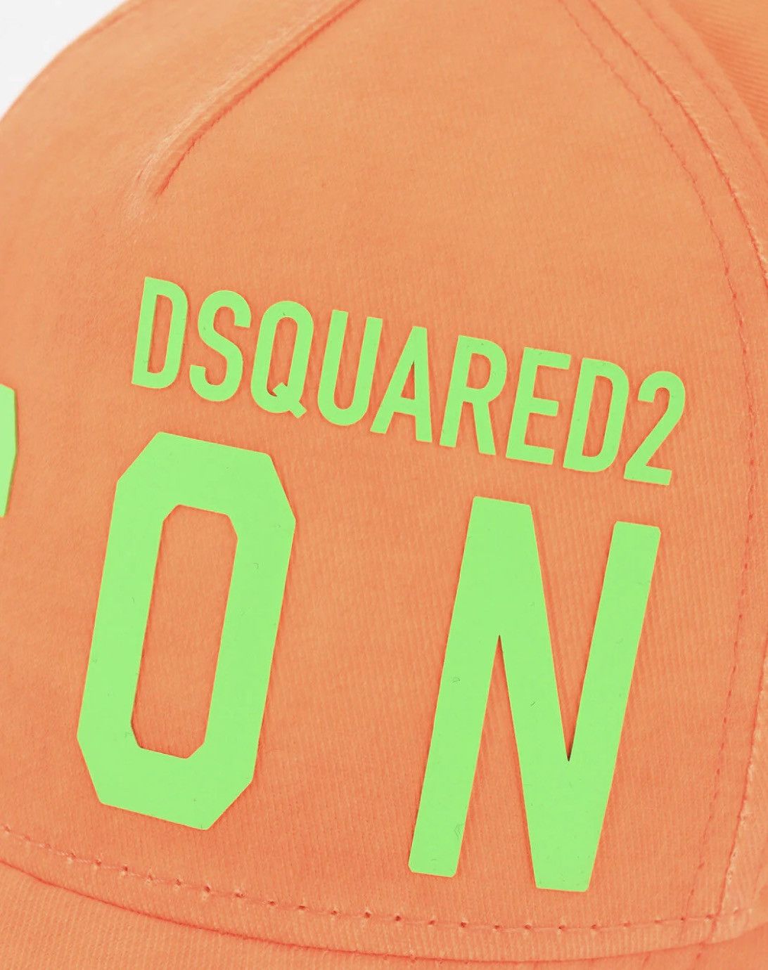 Dsquared2 Dsquared2 icon logo hat orange cap designer DSQ2 italian Size ONE SIZE - 2 Thumbnail