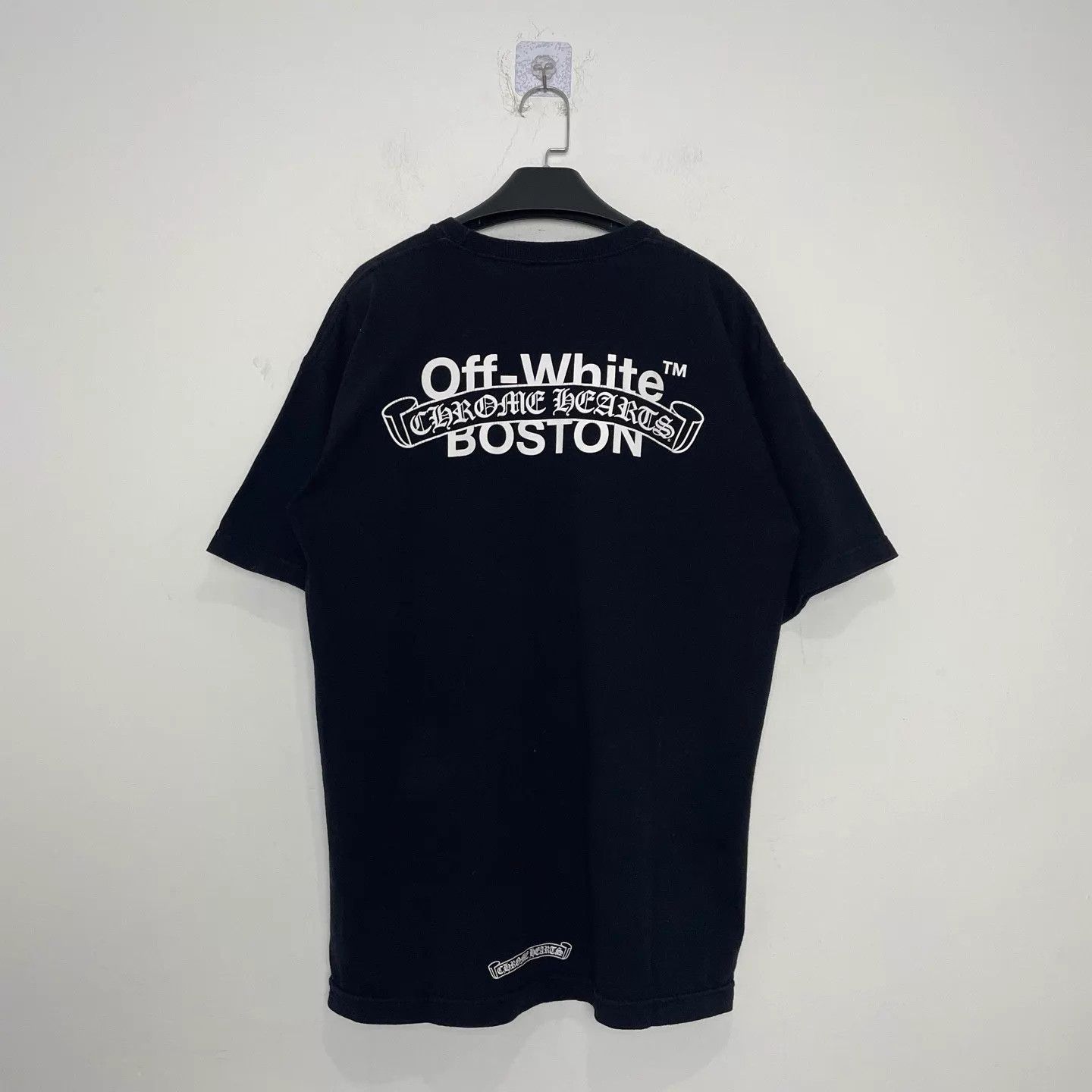 Chrome Hearts Black Short Sleeve T-Shirt with Pocket - Size L Size US XXS / EU 40 - 2 Thumbnail