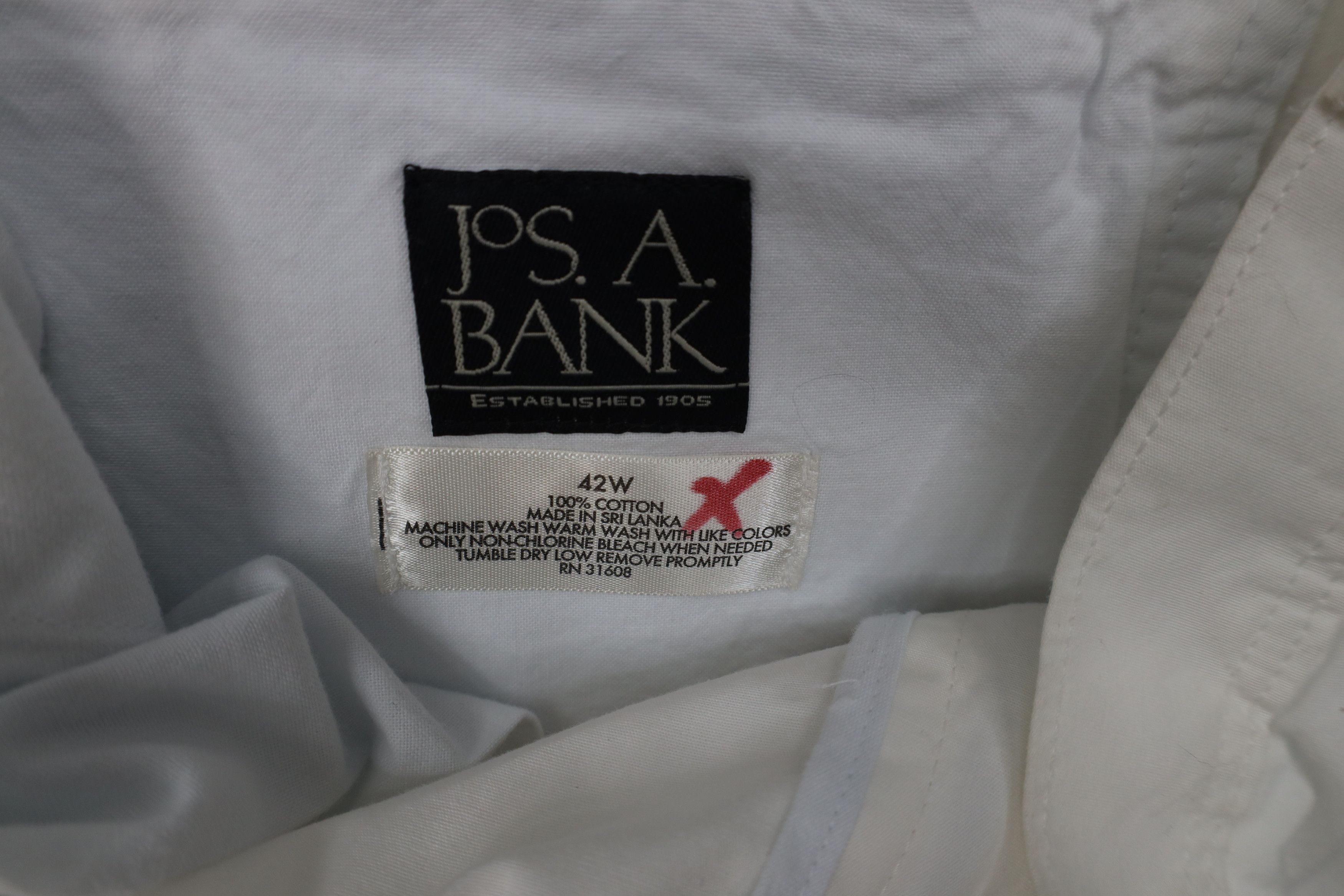 Jos. A. Bank Deadstock Vintage Jos A Bank Chino Shorts White Cotton Size US 42 / EU 58 - 7 Thumbnail