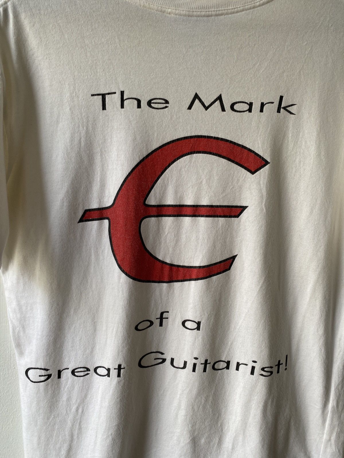 A.P.C. × Japanese Brand 2000s A.P.C - The Mark Of A Great Guitarist T Shirt Size US M / EU 48-50 / 2 - 9 Thumbnail