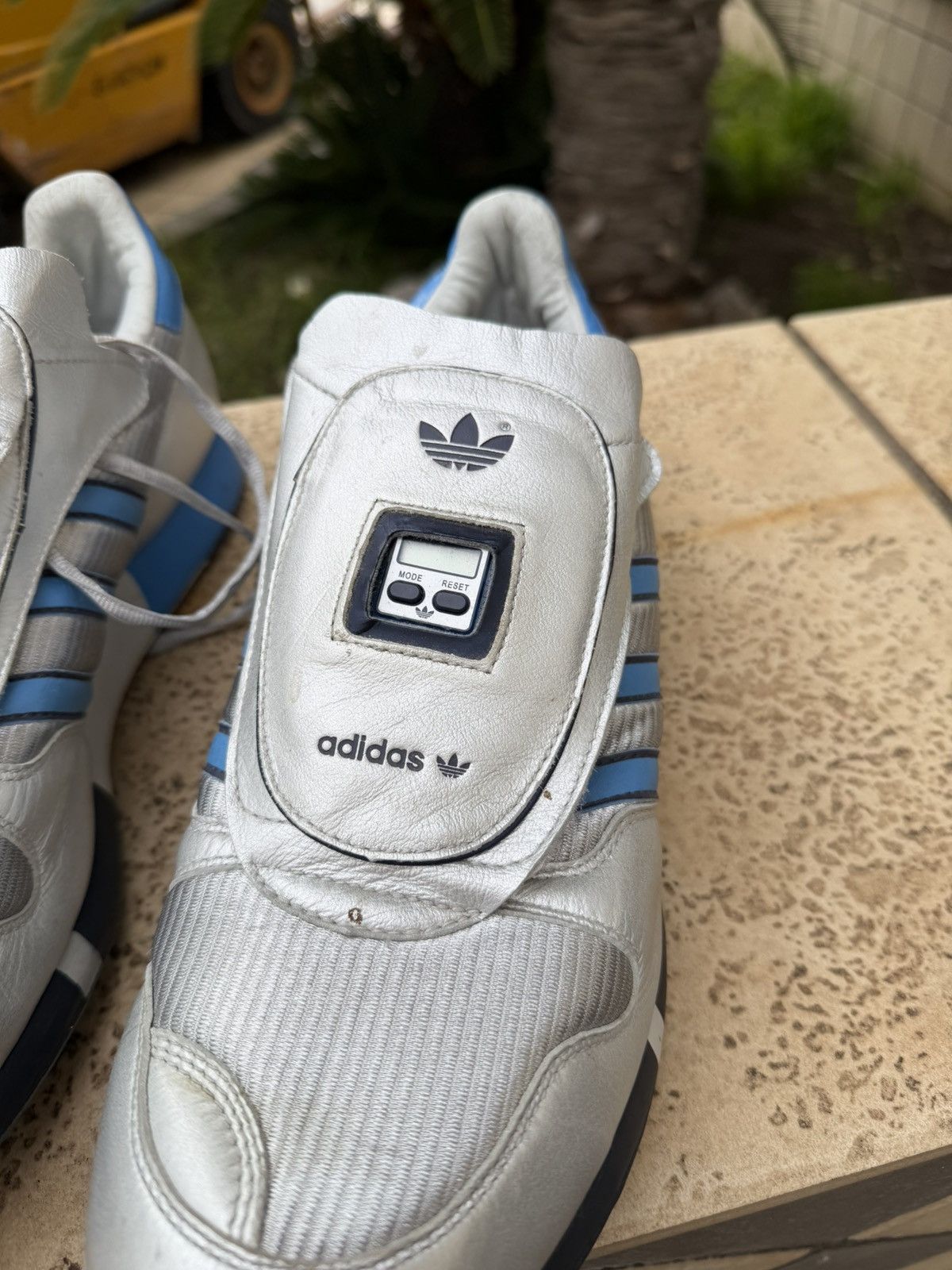 Adidas Adidas Micropacer Metallic Silver Shoes 2005 Vintage Size US 11.5 / EU 44-45 - 10 Thumbnail