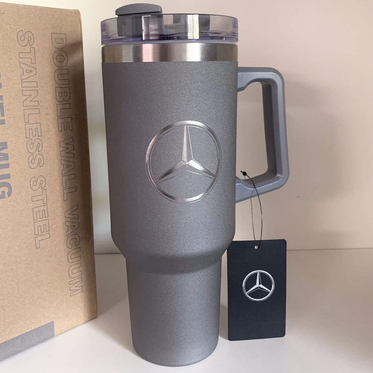 Mercedes-Benz Mercedes Benz 40oz stainless steel double wall tumbler Size ONE SIZE - 15 Thumbnail