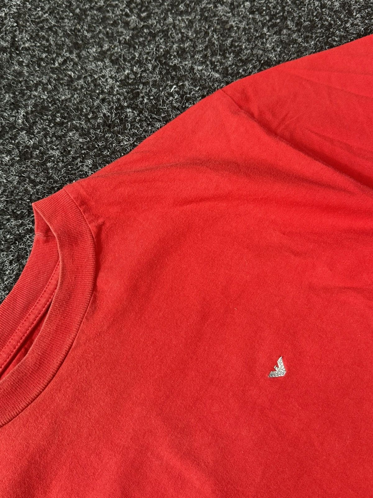 Armani × Vintage 🚨Y2K Big Logo GIORGIO ARMANI T-shirt Avant Garde Streetwear Size US L / EU 52-54 / 3 - 4 Thumbnail