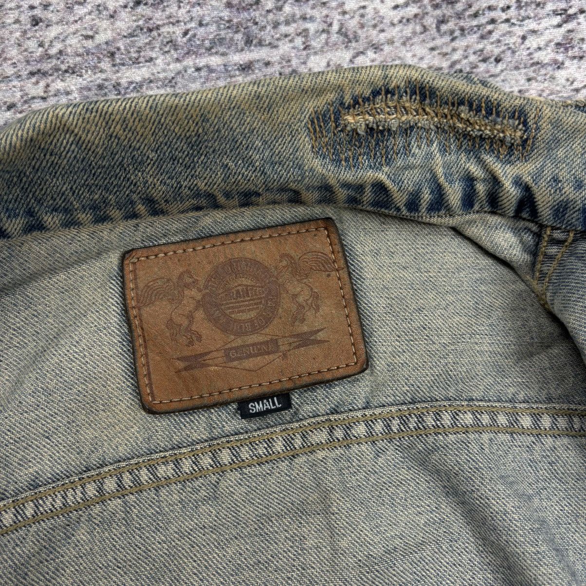 GOA 2000s Japanese Mud Wash Denim Jacket Size US M / EU 48-50 / 2 - 9 Thumbnail