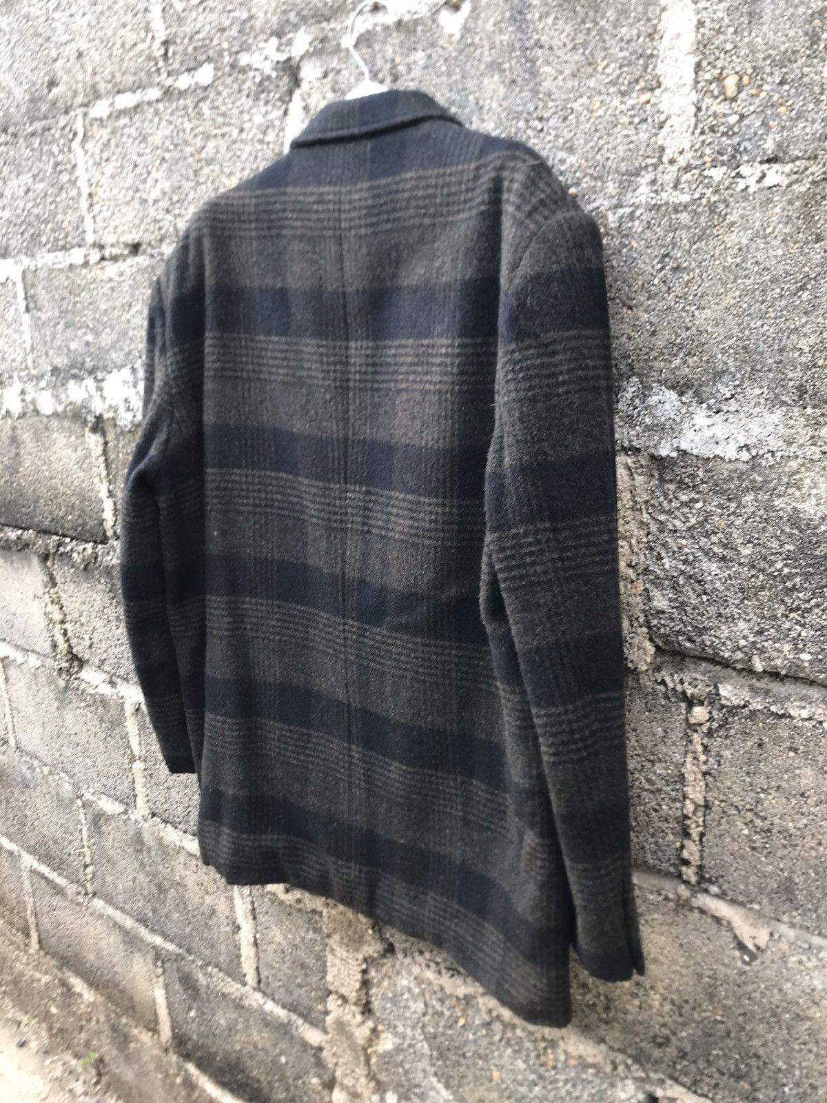Japanese Brand ⚡️Vintage Posh Flannel Wool Coat Size US M / EU 48-50 / 2 - 12 Thumbnail