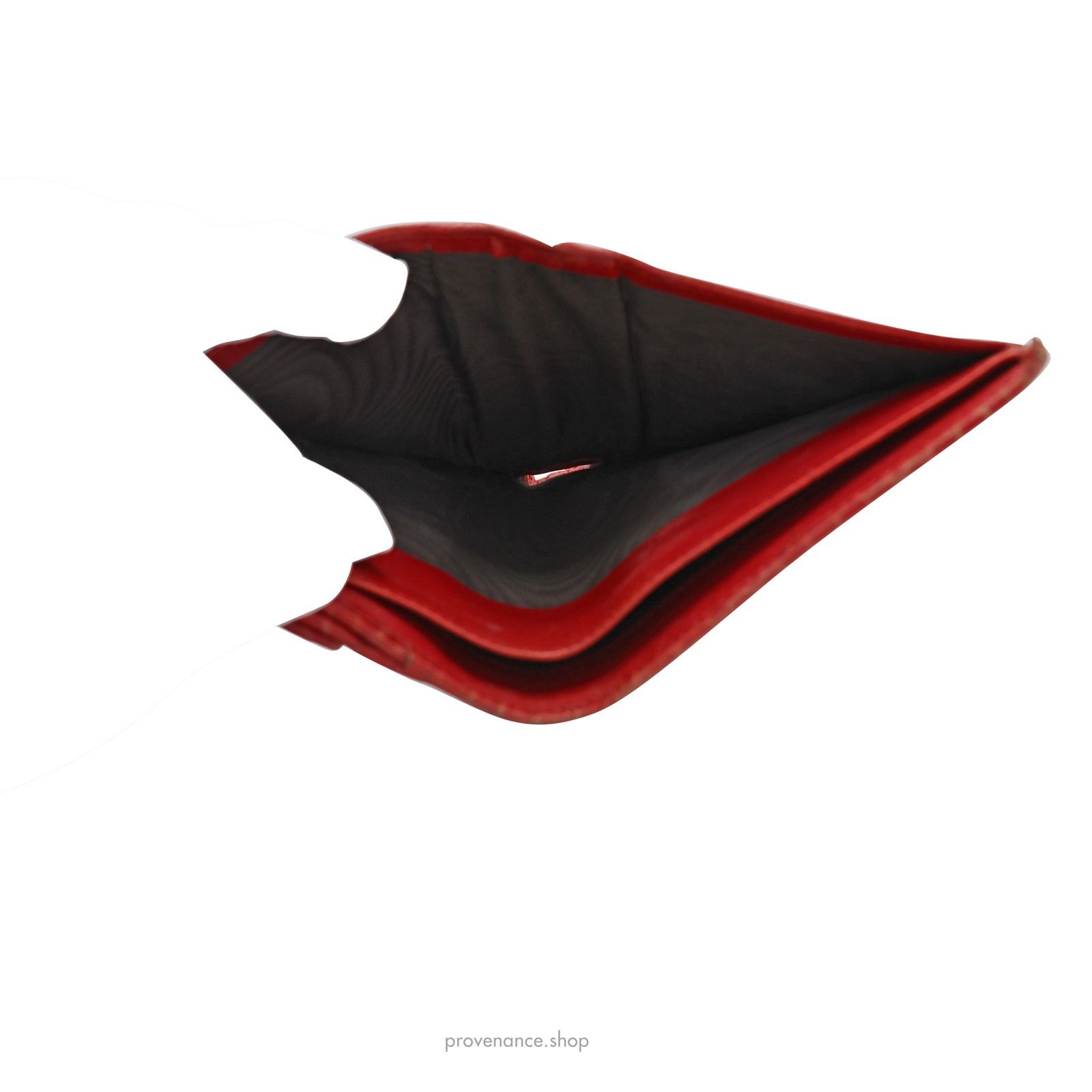 Gucci 🔴 Gucci Bamboo Trifold Wallet - Red Crocodile Leather Size ONE SIZE - 15 Thumbnail
