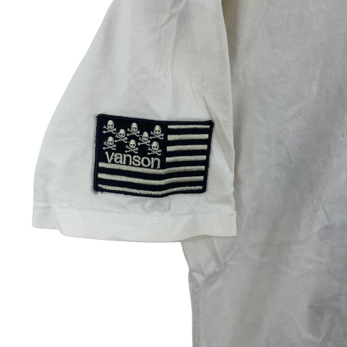 Vanson Leathers Vintage VANSON LEATHER MOTORCYCLE Custom Made Polo Tee Shirt Size S / US 4 / IT 40 - 7 Thumbnail