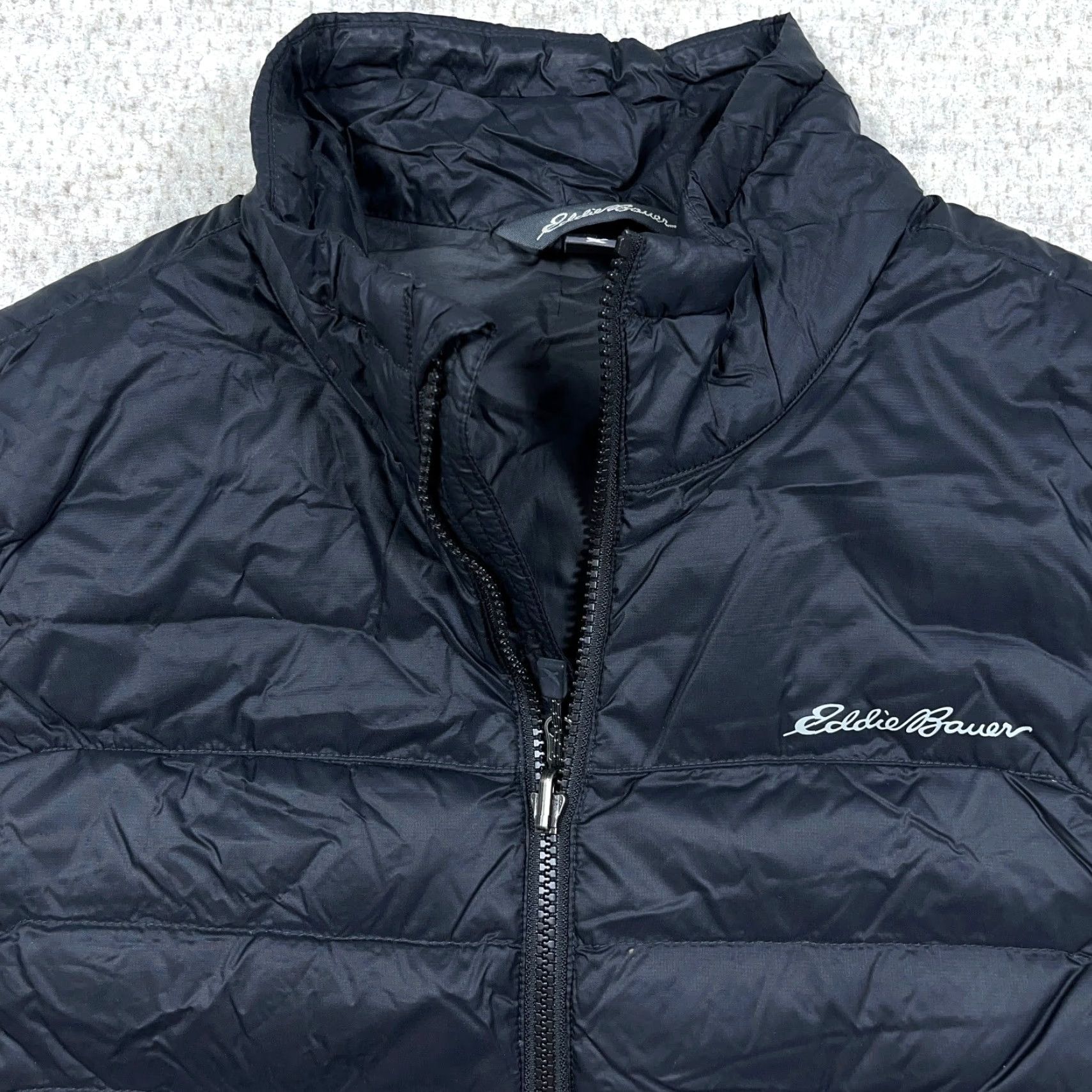 Eddie Bauer Eddie Bauer Puffer Vest Men Small Black Nylon Down Fill Vest Hiking Outdoor Jacket Size US S / EU 44-46 / 1 - 2 Thumbnail