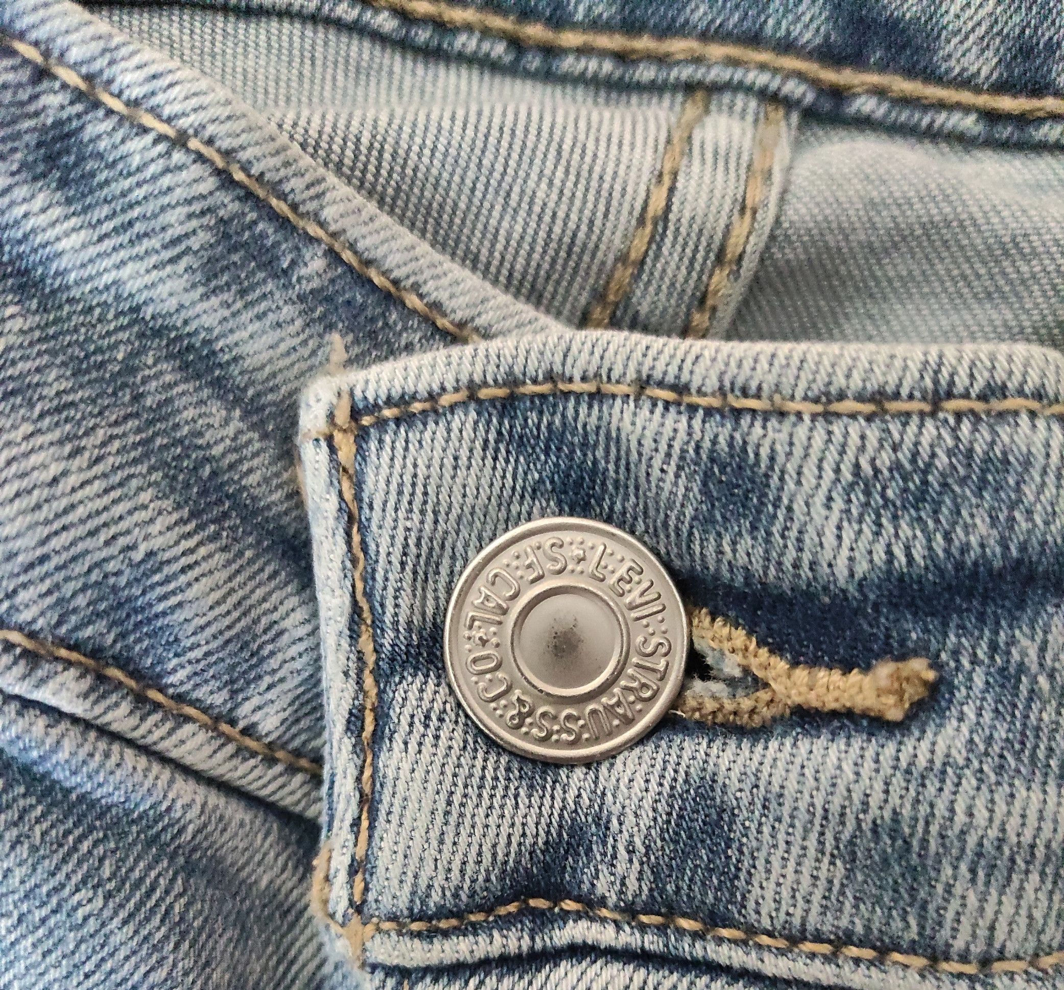 Levi's Levi's Premium 721 High Rise Skinny W25/XXS/32 Size 25" / US 0 / IT 36 - 4 Thumbnail