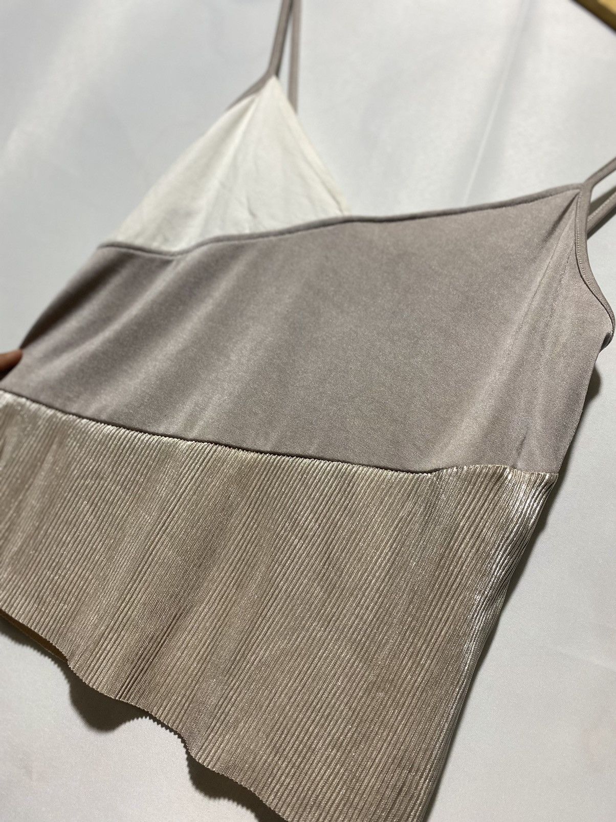 Vintage × Zara ZARA TRAFALUC pleated tanktop Size M / US 6-8 / IT 42-44 - 3 Thumbnail